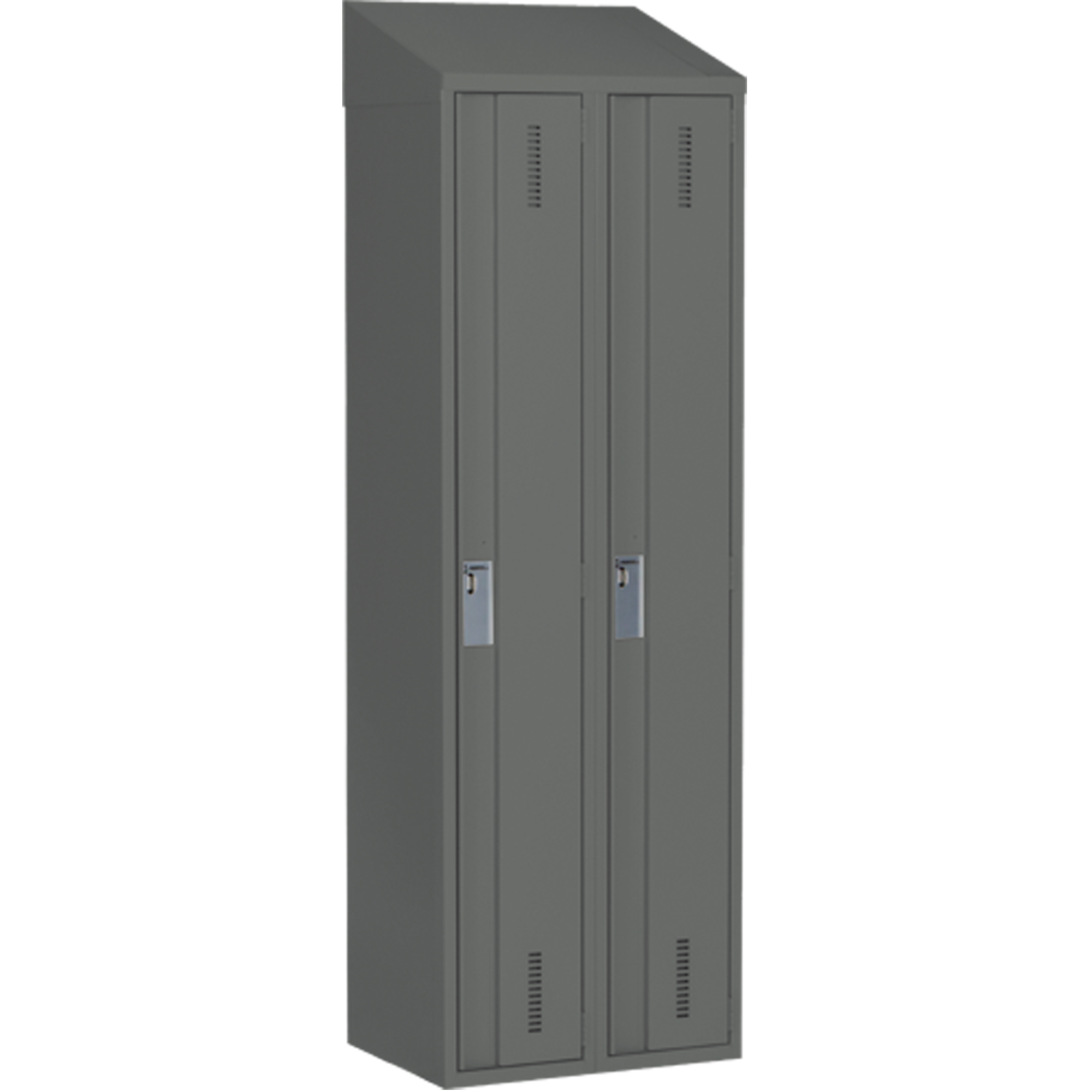 Casiers robustes ConcordeMC, Bloc de 2, 24" x 18" x 78", Acier, Charbon, Soudé (assemblé)