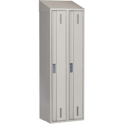 Casiers robustes ConcordeMC, Bloc de 2, 24" x 18" x 78", Acier, Gris, Soudé (assemblé)