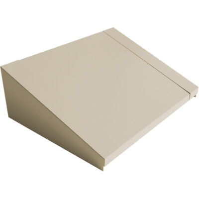 Dessus incliné pour casiers robustes entièrement soudé ConcordeMC, Bloc de 2, 18" p x 24" la x 6" ha, Beige, Acier