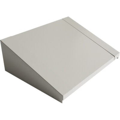 Dessus incliné pour casiers robustes entièrement soudé ConcordeMC, Bloc de 2, 18" p x 24" la x 6" ha, Gris, Acier