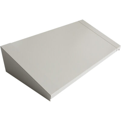 Dessus incliné pour casiers robustes entièrement soudé ConcordeMC, Bloc de 3, 18" p x 36" la x 6" ha, Gris, Acier