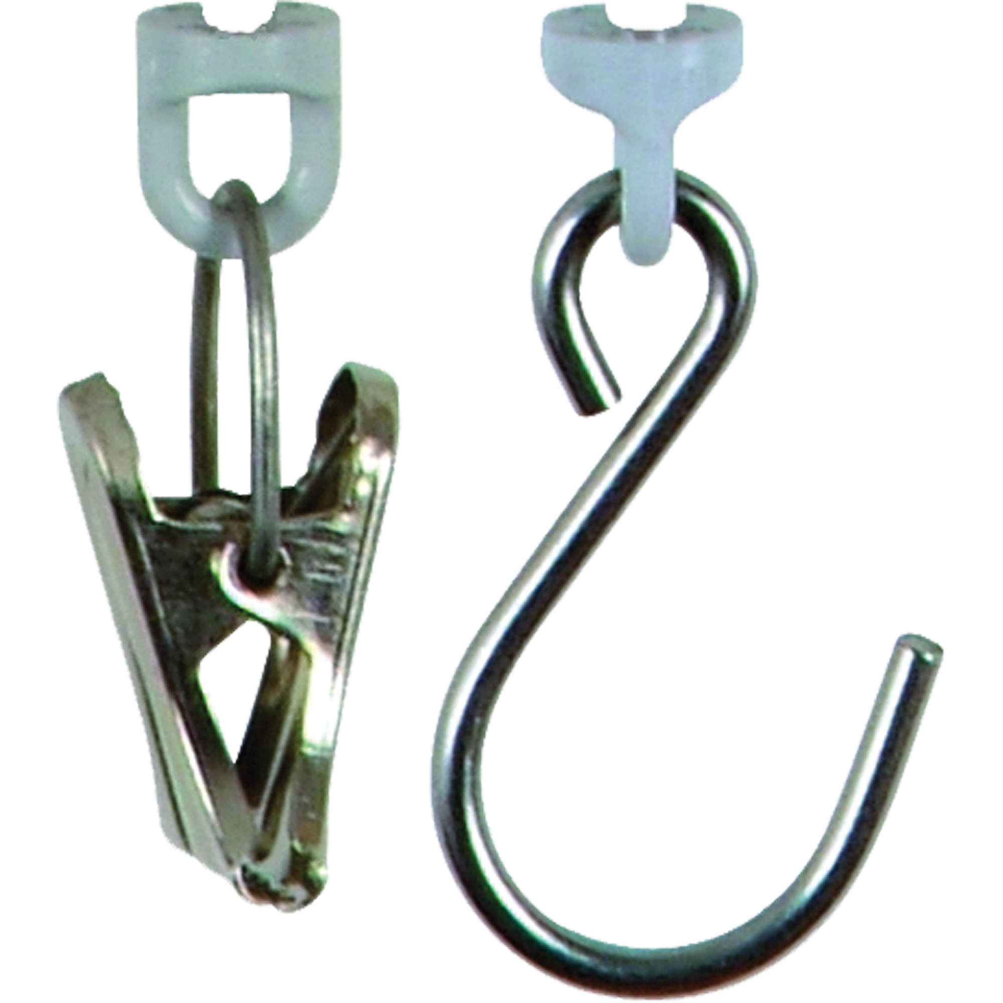 Accessoire pour balance à ressort Micro -pince + crochet avec attache à œil