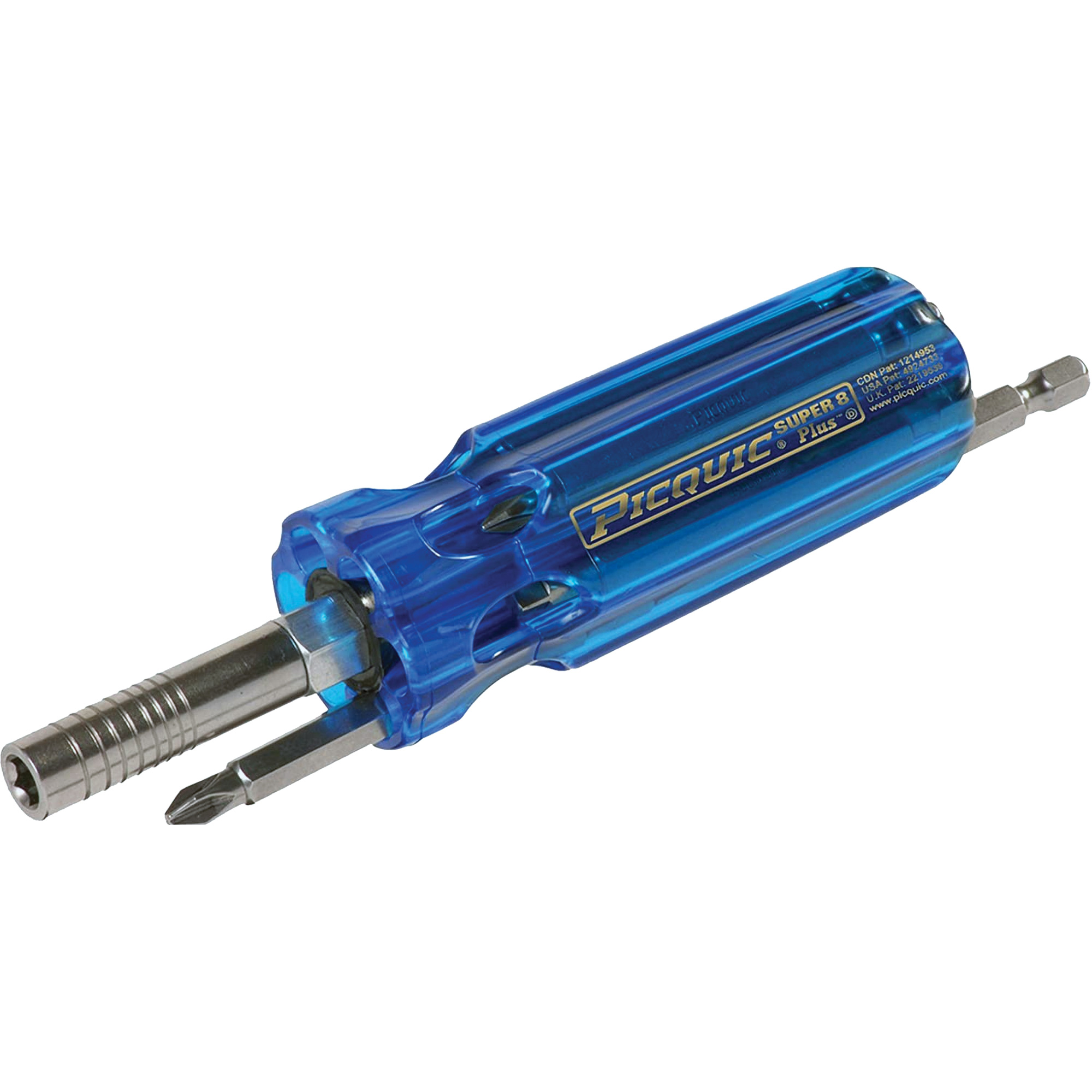 Tournevis multi embouts Super 8 PlusMC, Prise Plastique