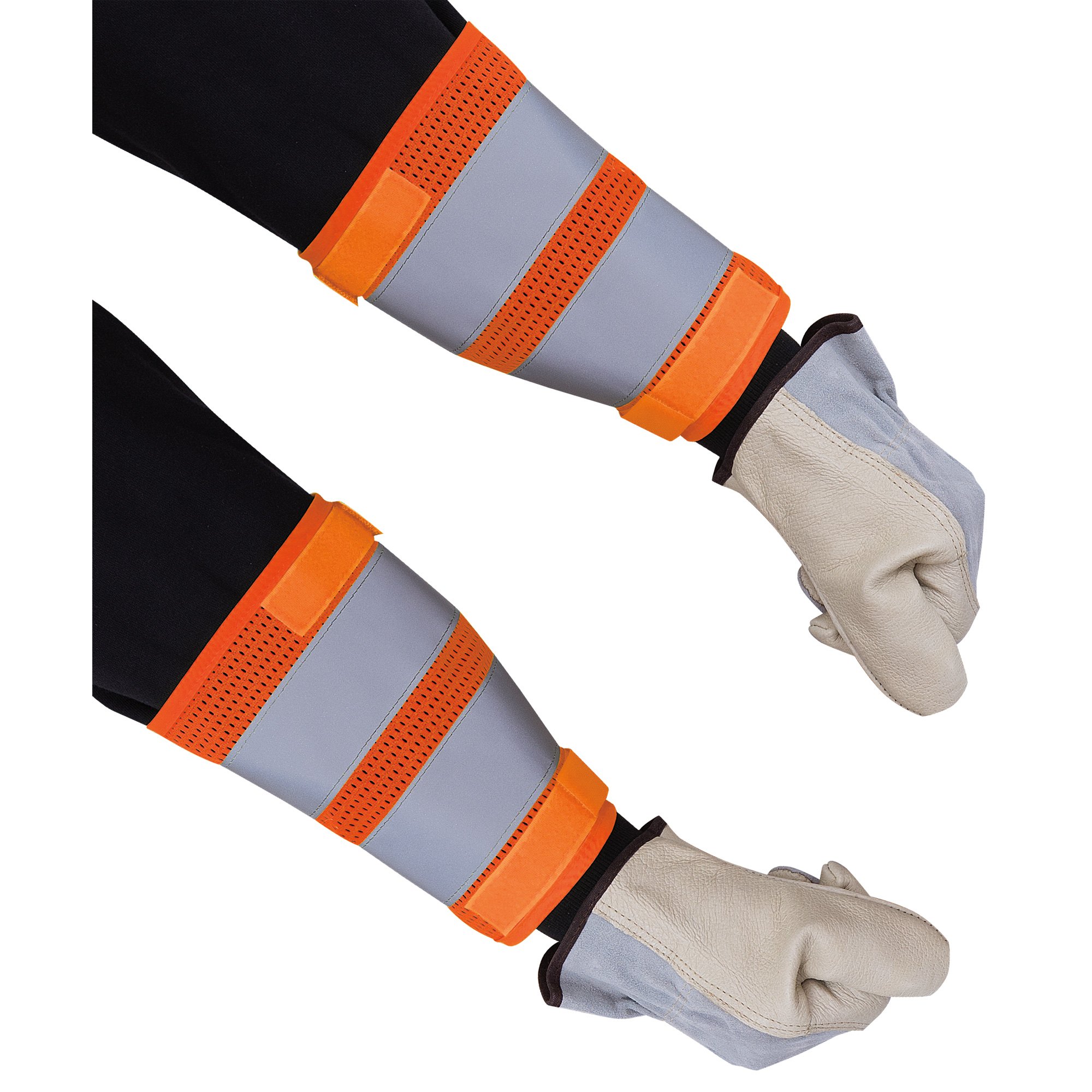 166A Manchette pour la circulation orange haute visibilité de 8"
