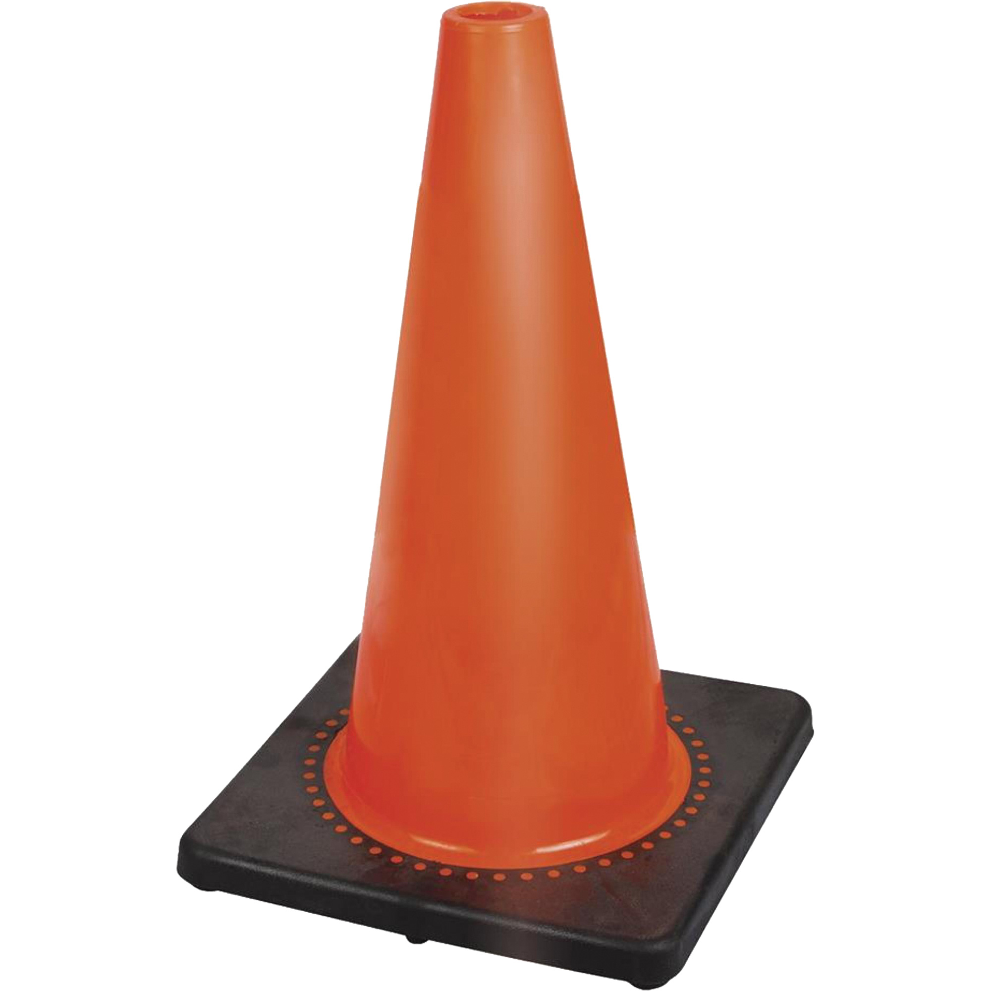 181P Cône de sécurité flexible de première qualité, 18", Orange