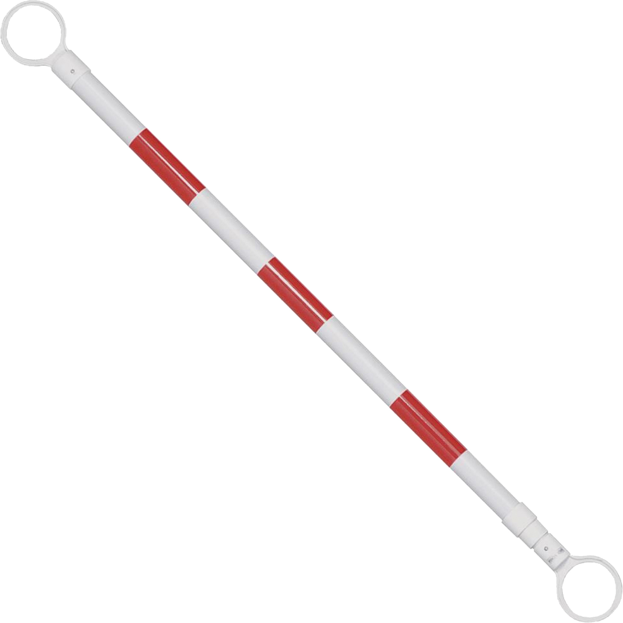 189 Tige de connexion, Longueur déployée de 7' 7", Rouge/Blanc