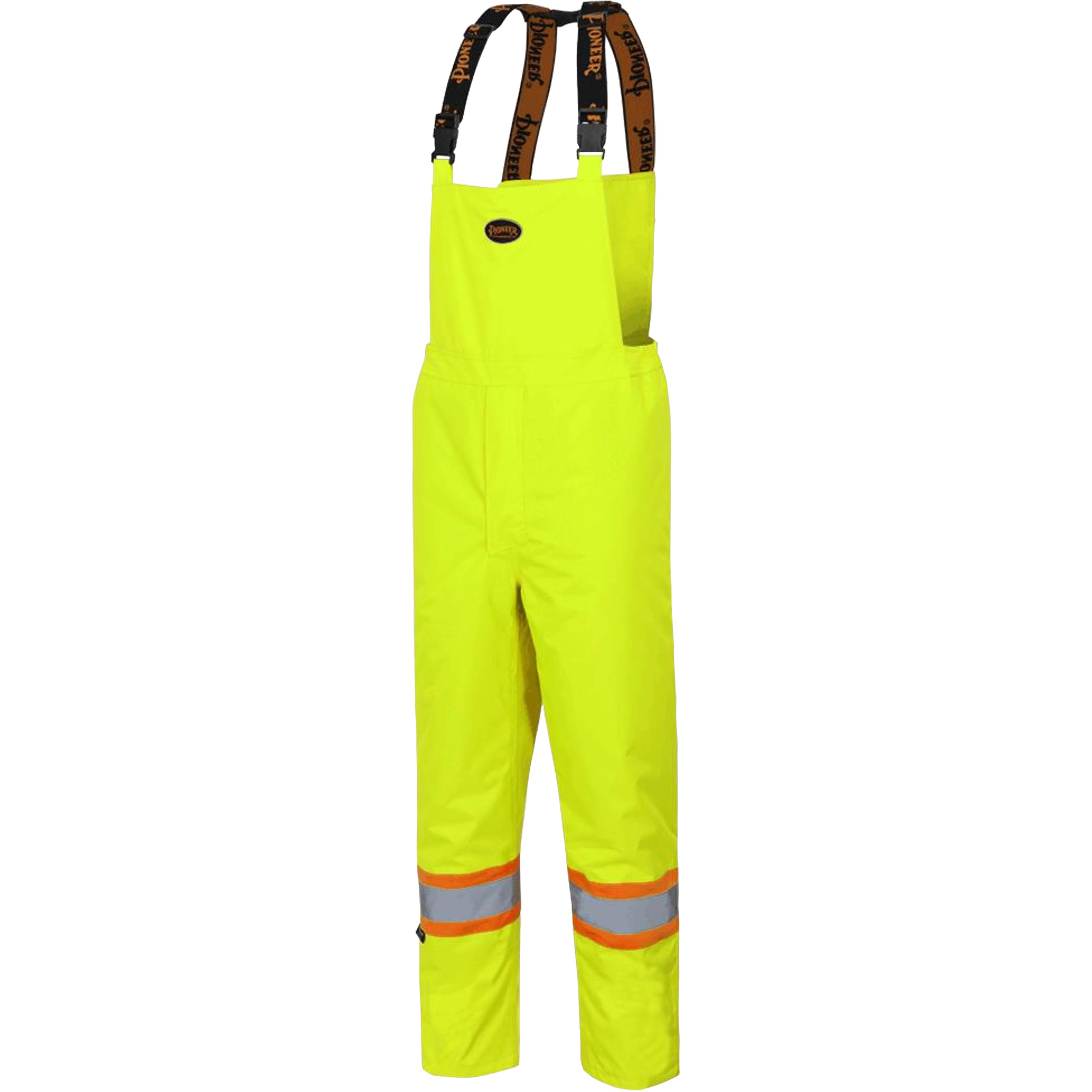 5054 Salopettes isolées The Rock 300D, Polyester, 5T-Grand, Jaune lime haute visibilité