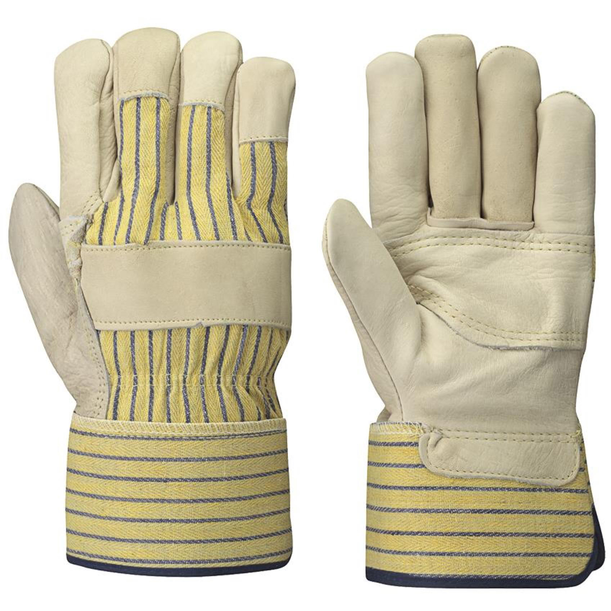536P Gants d'ajusteur, Taille unique, Paume en Cuir fleur de vache