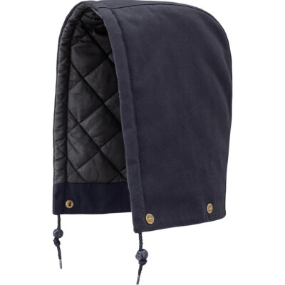 538 Capuchon pour parka, blouson aviateur ou combinaison de sécurité matelassée, Bleu marin, Coton