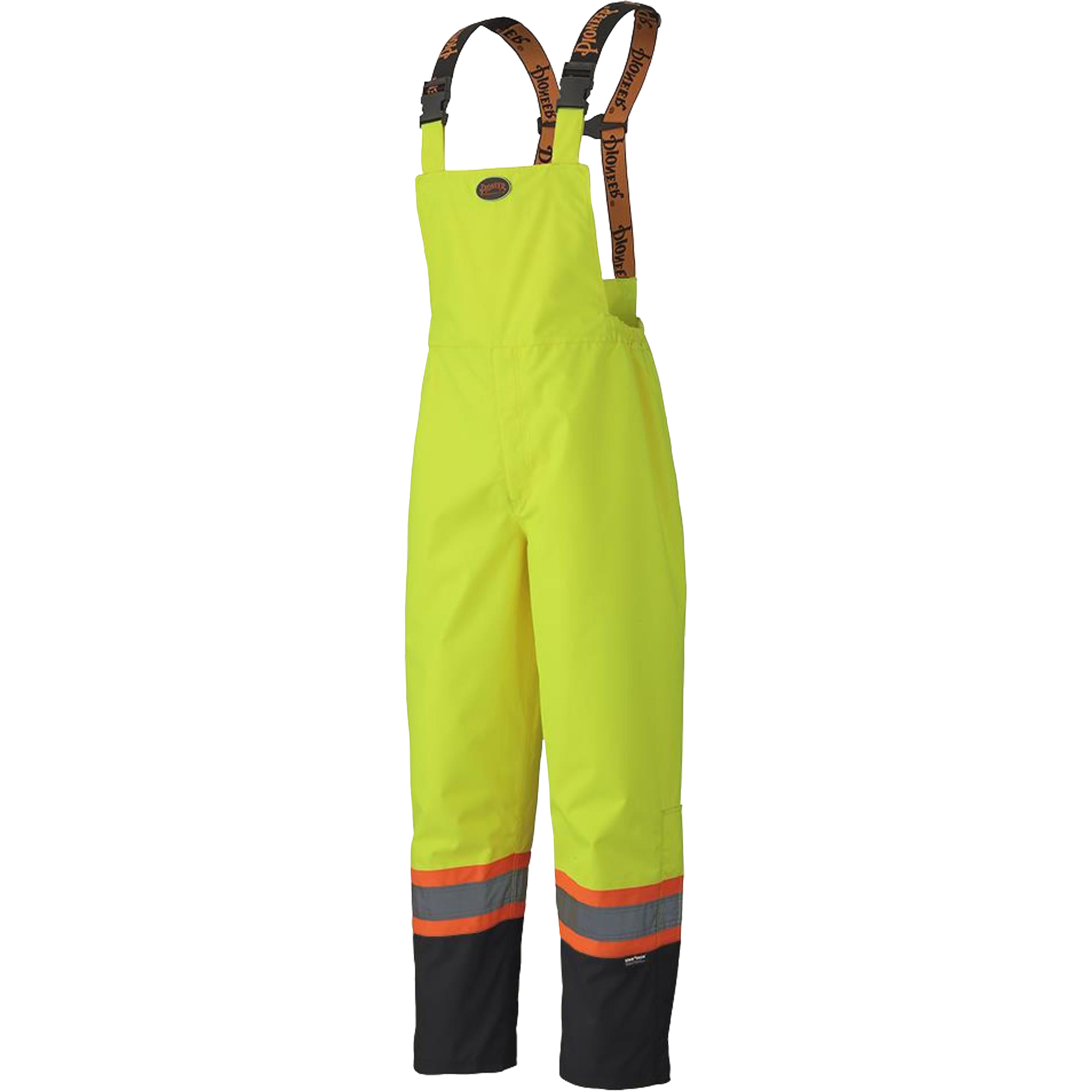 5405 Salopettes imperméables 300D Trilobal antidéchirure, Polyester, 4T-Grand, Jaune lime haute visibilité