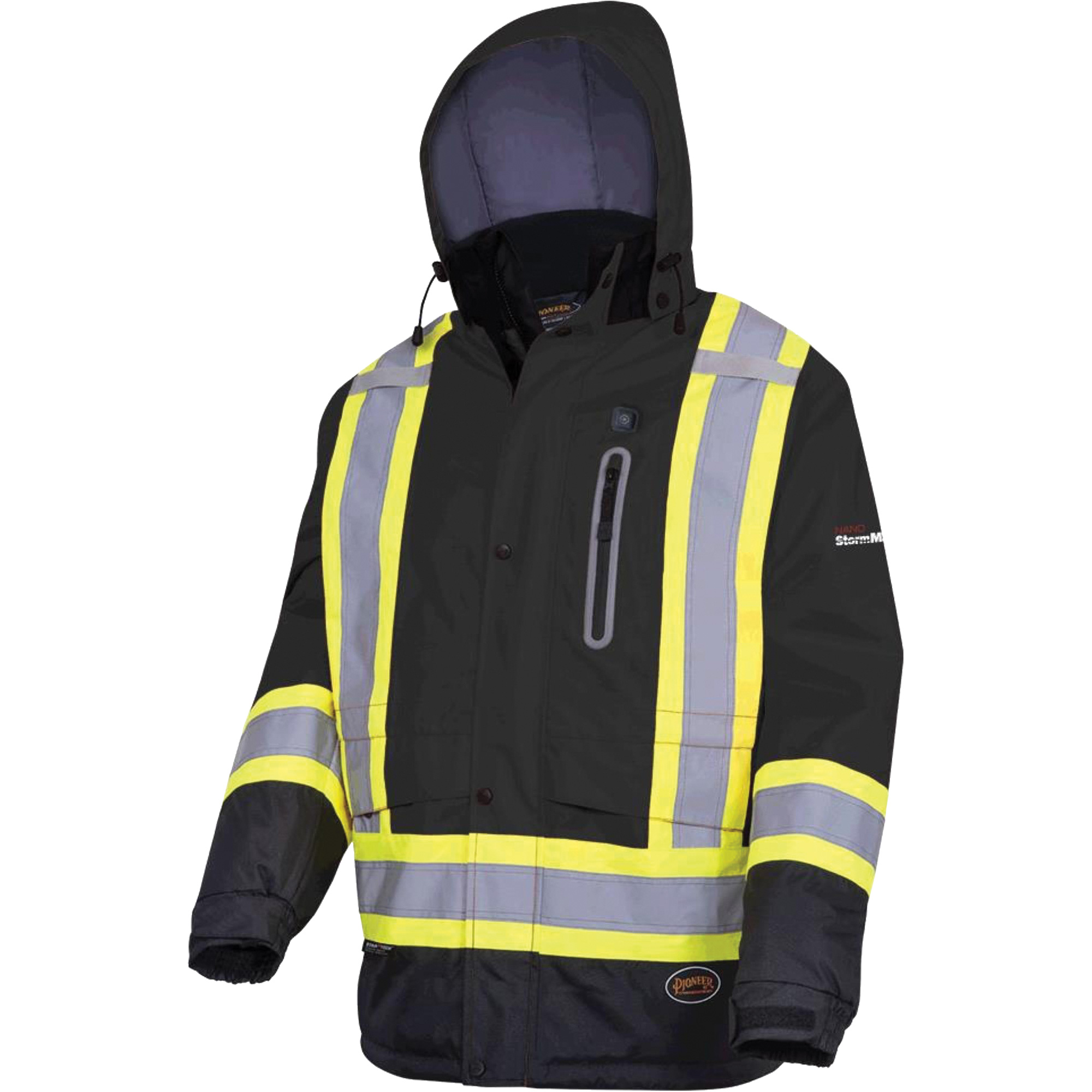 5409 Veste imperméable à isolation thermique, Hommes, T-Grand, Noir