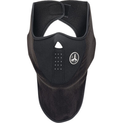 5510 Masque thermique avec cache-bouche, Taille unique, Noir