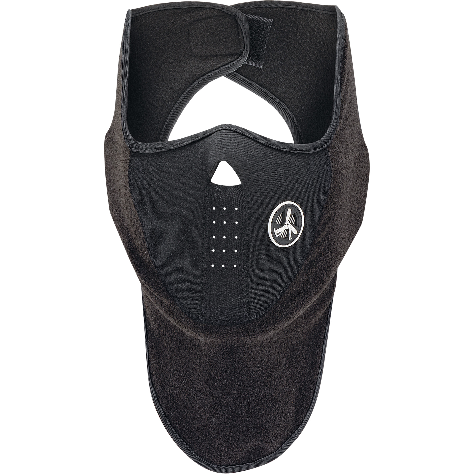 5510 Masque thermique avec cache-bouche, Taille unique, Noir
