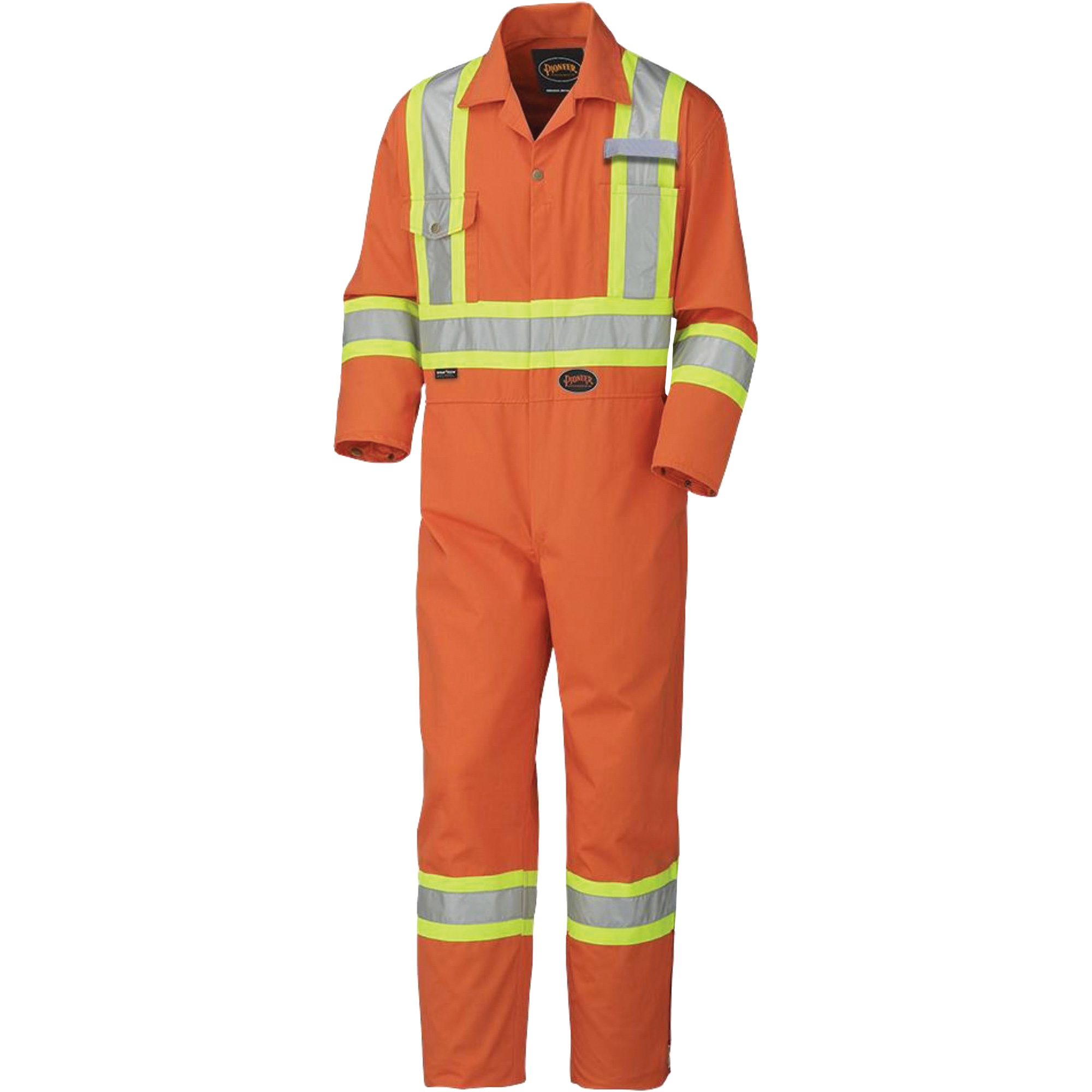 5513 Combinaison pour lavage industriel, 58, Orange haute visibilité
