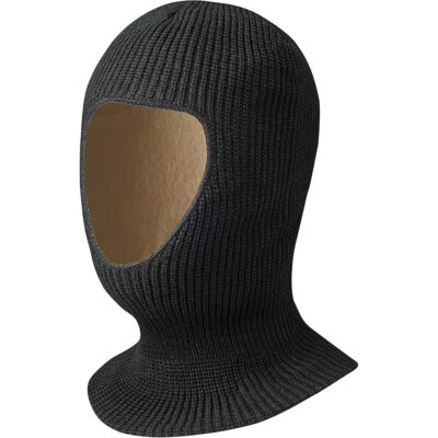 5562A Cagoule doublée à un trou, Noir