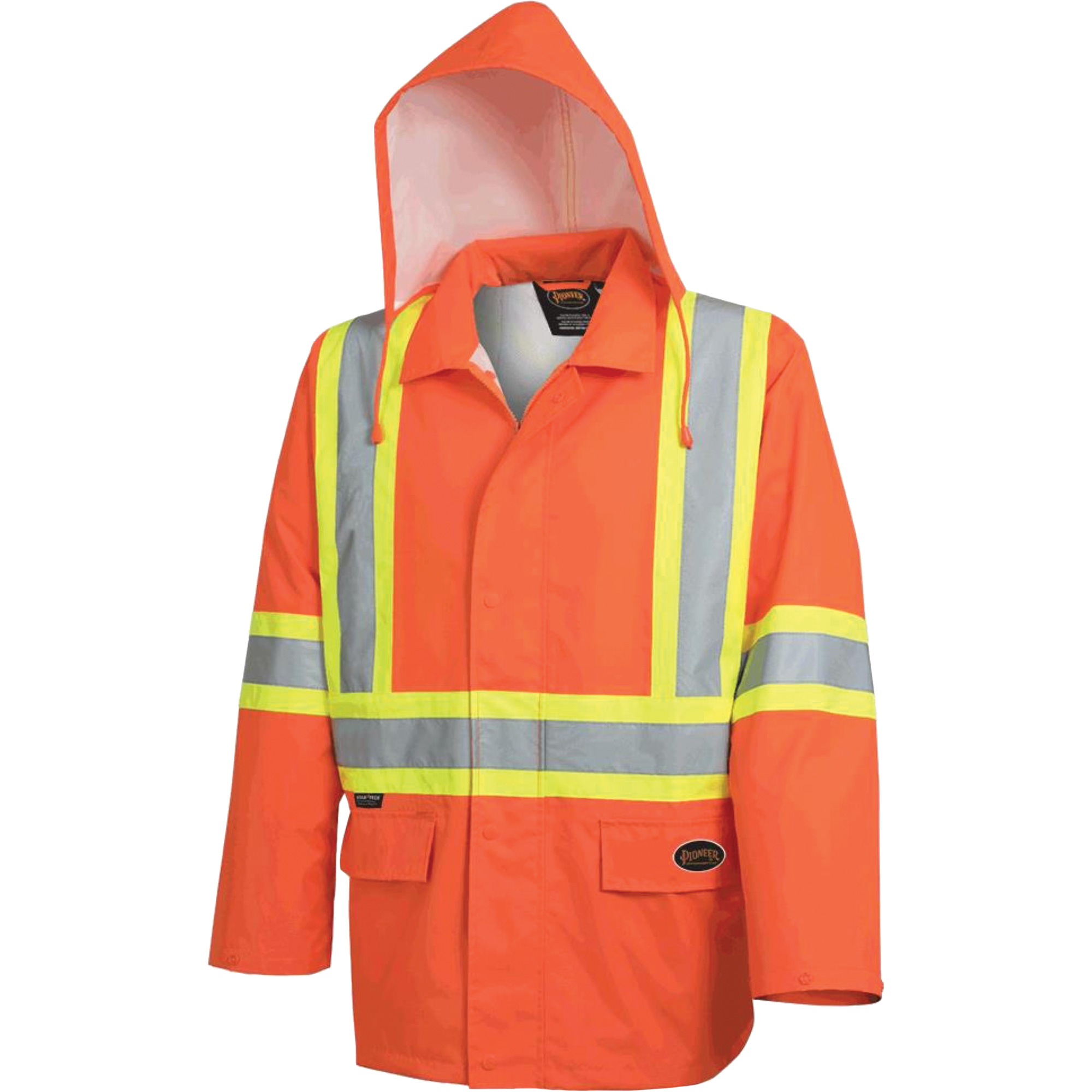 5626 Veste de sécurité The Rock 300D imperméable, Polyester, Orange haute visibilité, T-Grand