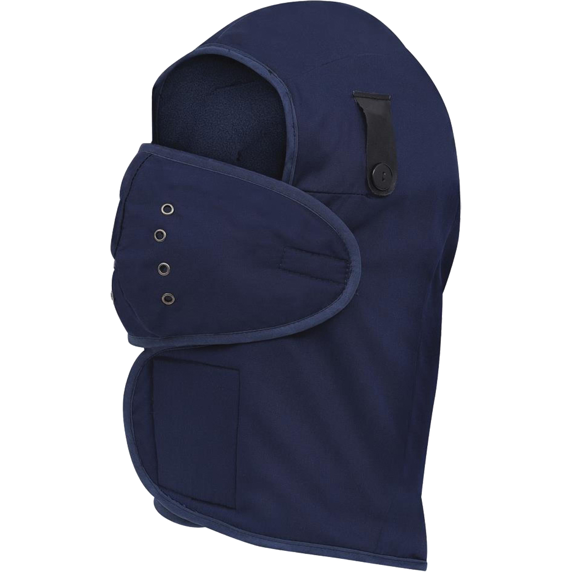 565N Doublure de casque de protection à col long, Doublure en Molleton, Taille unique, Bleu marin
