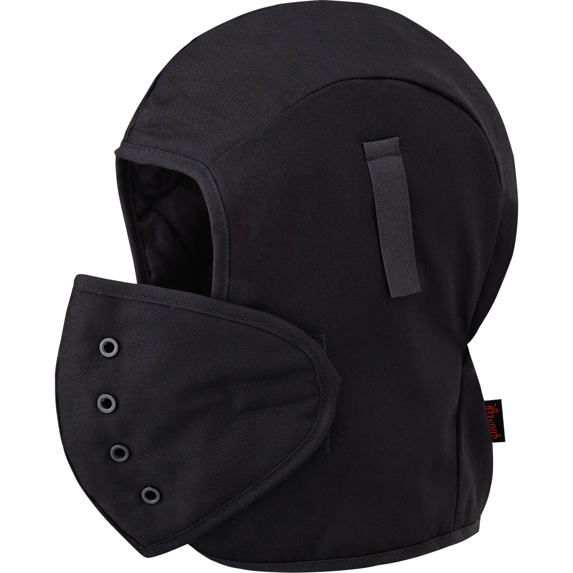 566A Doublure matelassée FR pour casque, Noir, Coton