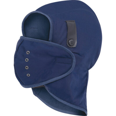 566N Doublure pour casque de protection, Doublure en Molleton, Taille unique, Bleu marin