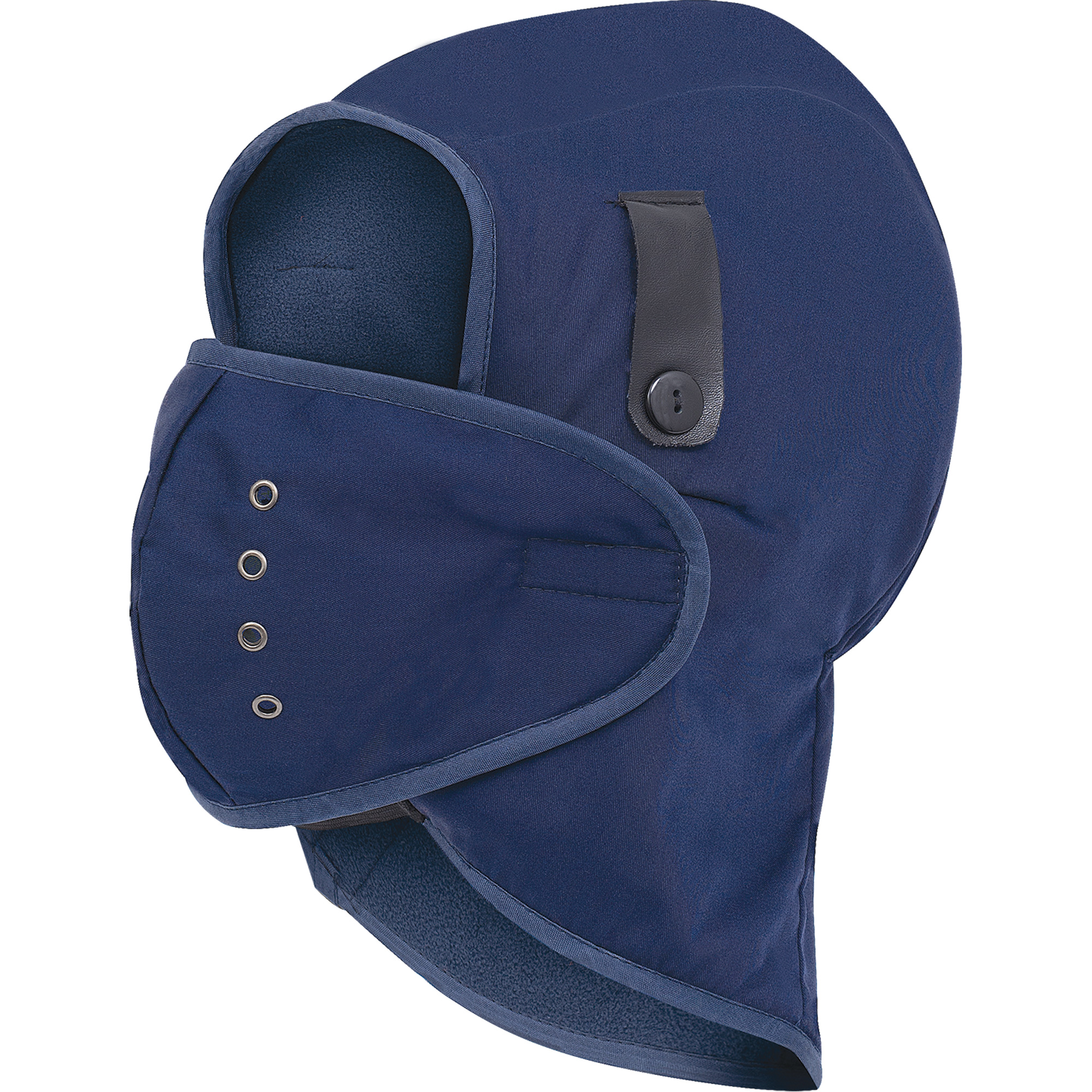 566N Doublure pour casque de protection, Doublure en Molleton, Taille unique, Bleu marin