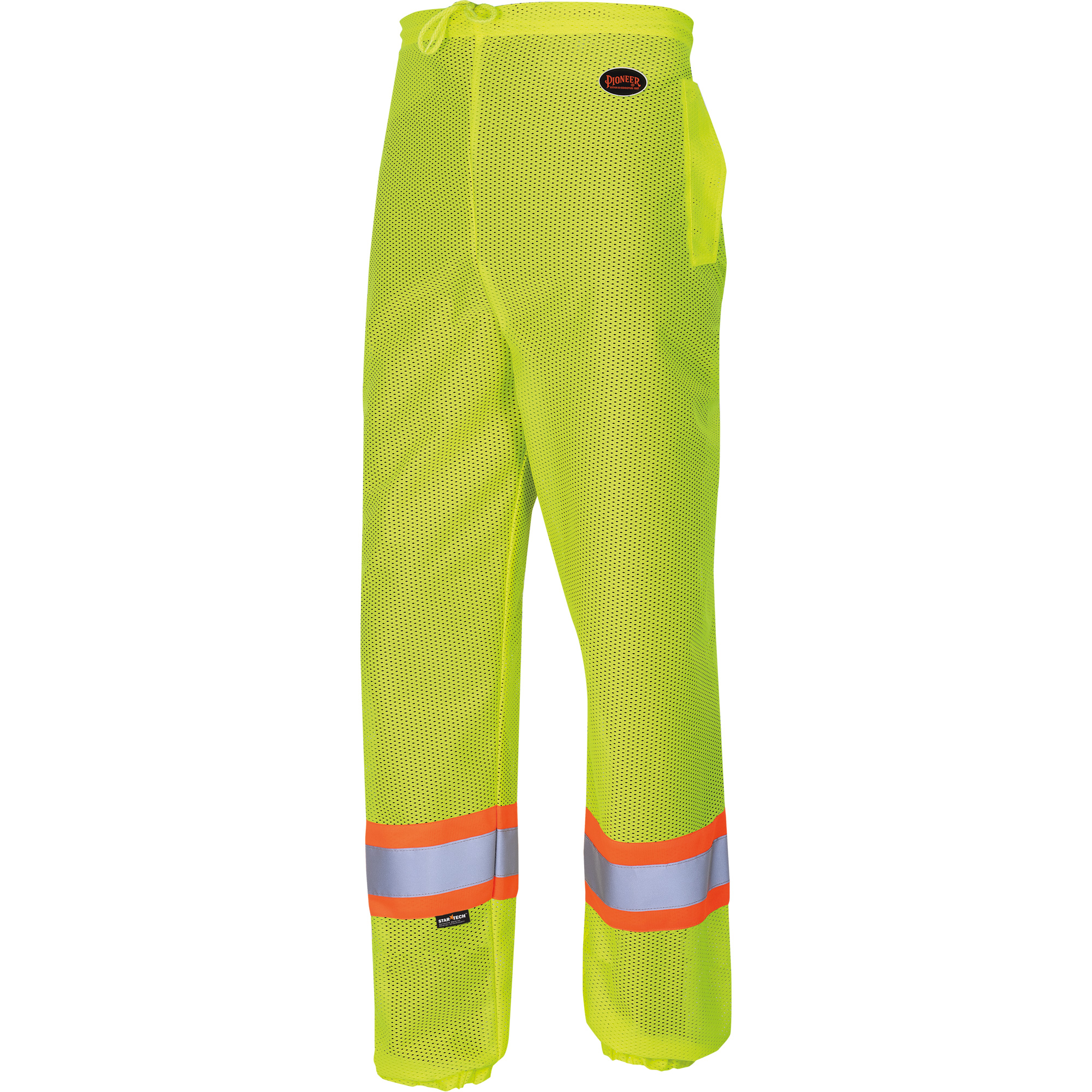 5670 Pantalon de sécurité routière, Polyester, 4T-Grand/5T-Grand, Jaune lime haute visibilité