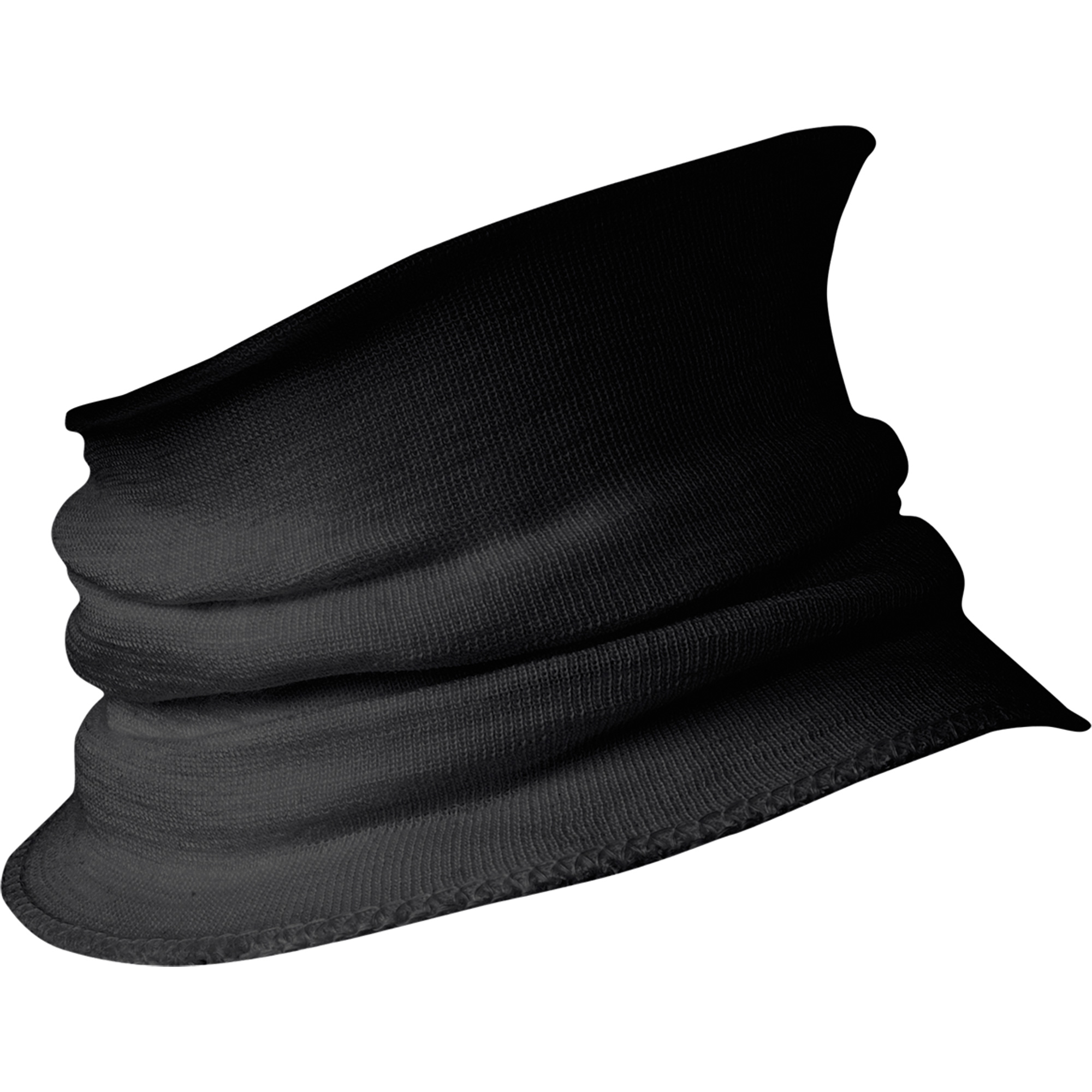 572 Doublure de chapeau et coupe-vent, Taille unique, Noir