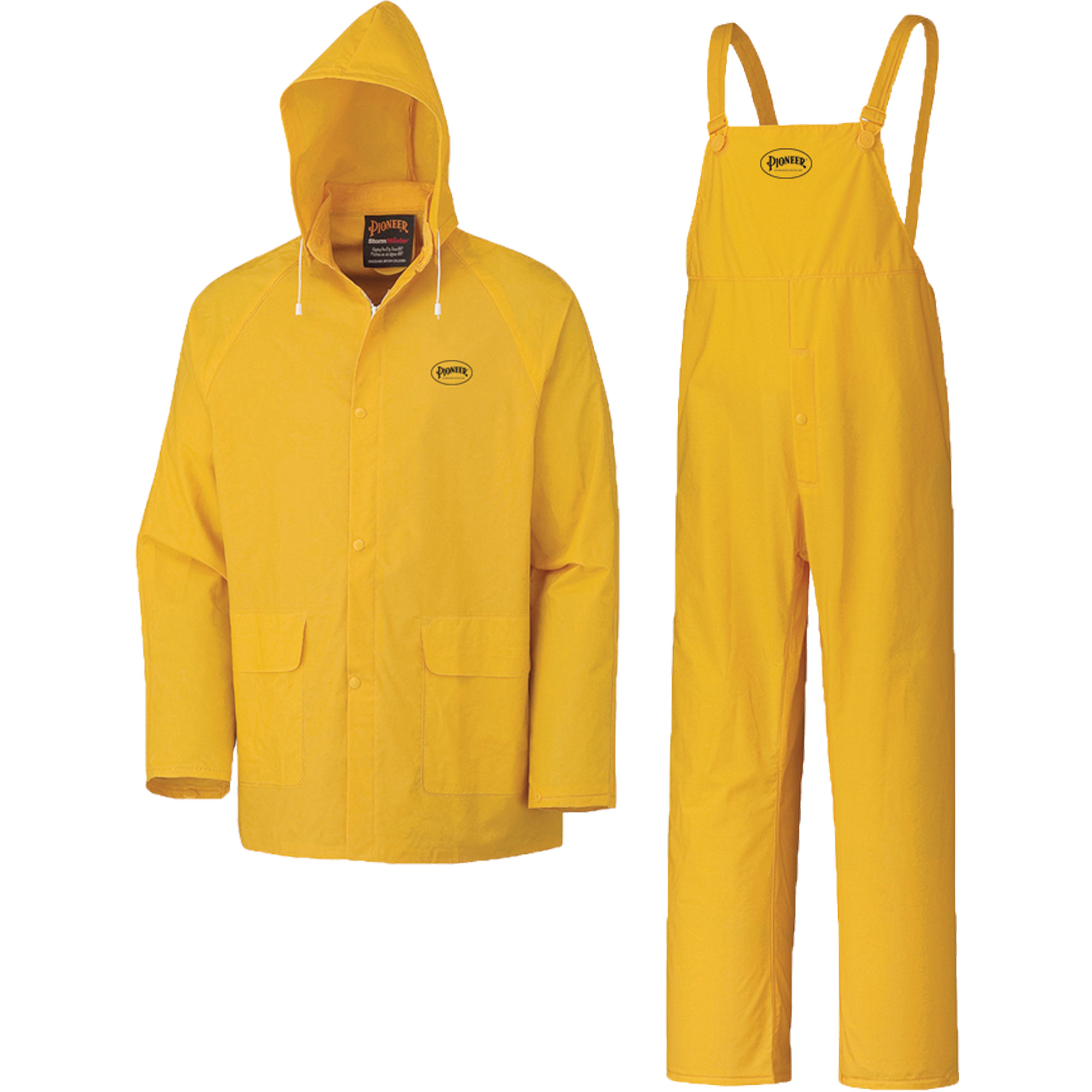 577 Vêtements imperméables 3 morceaux, Polyester/PVC, 5T-Grand, Jaune