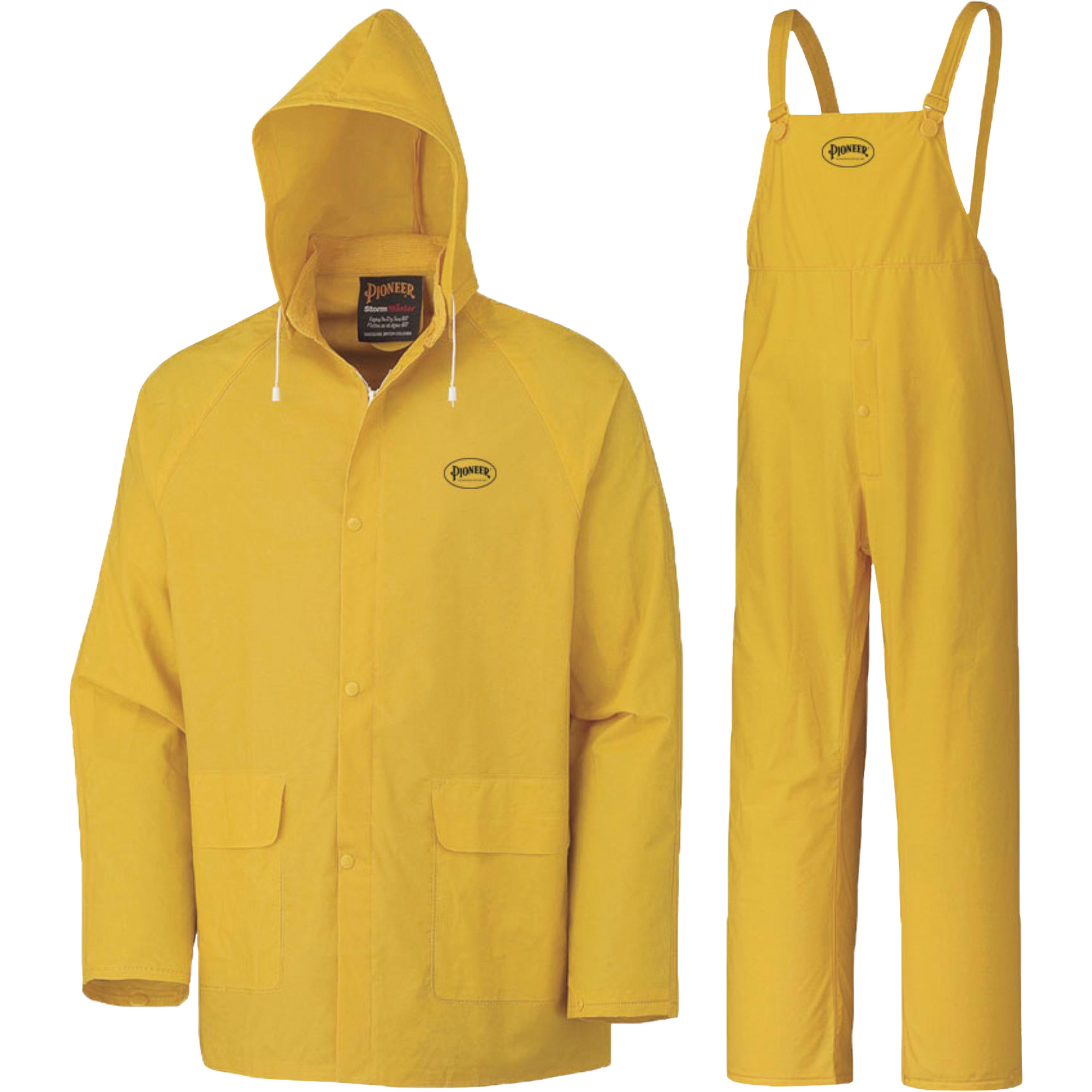577 Vêtements imperméables 3 morceaux, Polyester/PVC, 6T-Grand, Jaune