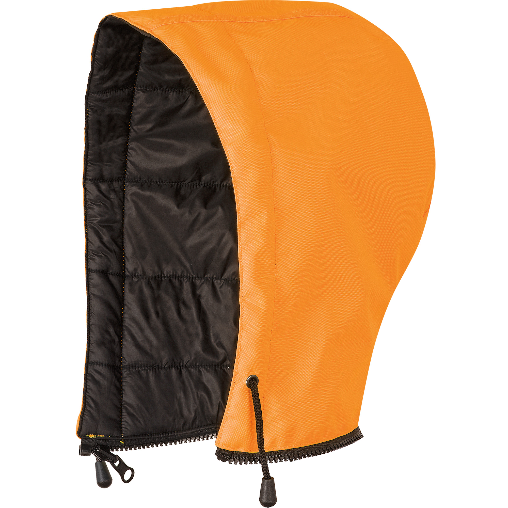 5770H Capuchon pour manteau de sécurité haute visibilité réversible, Orange haute visibilité, Nylon/Polyester