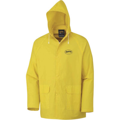 577J Veste imperméable, Polyester/PVC, 3T-Grand, Jaune