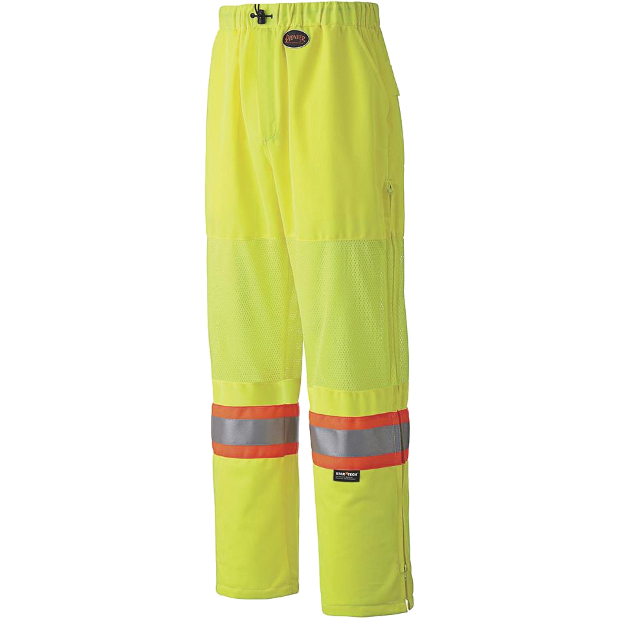 5999P Pantalon de sécurité routière, Polyester, 4T-Grand, Jaune lime haute visibilité