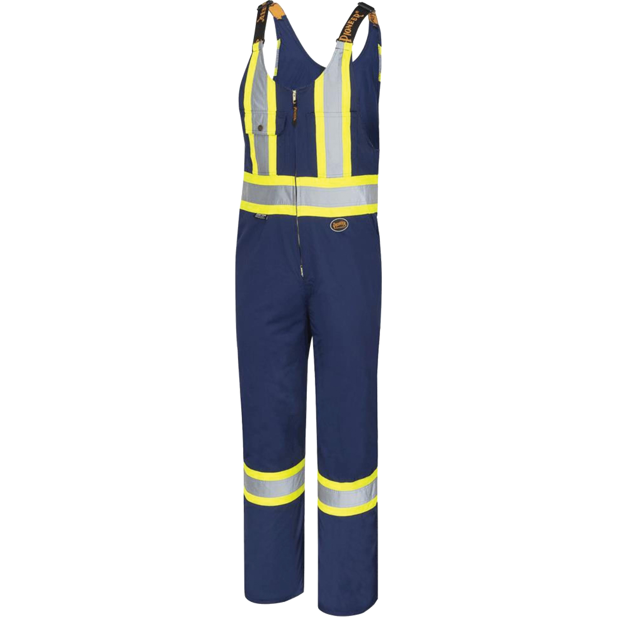 6615T Salopettes, Poly-coton, 58 (grand taille), Bleu marin