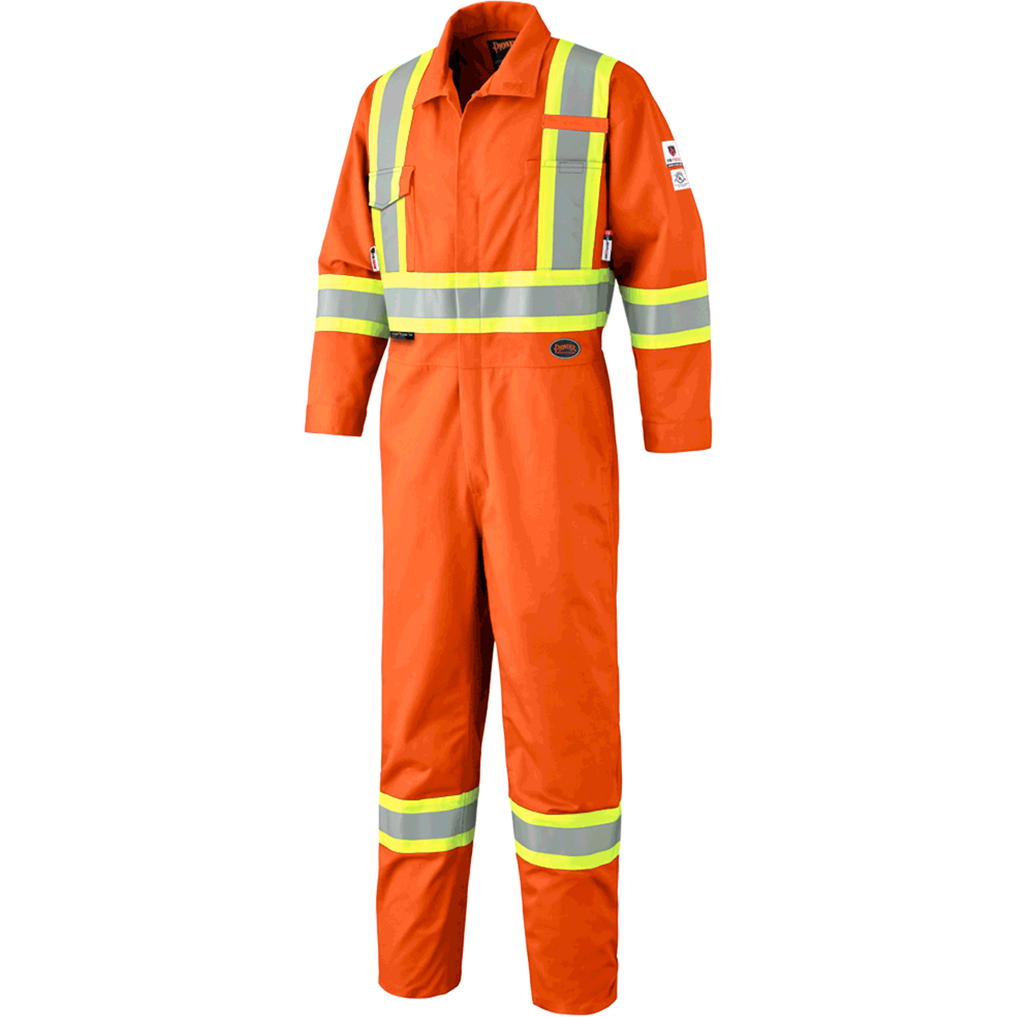 7702 Combinaison de sécurité haute visibilité ignifuge, Taille 40, Orange