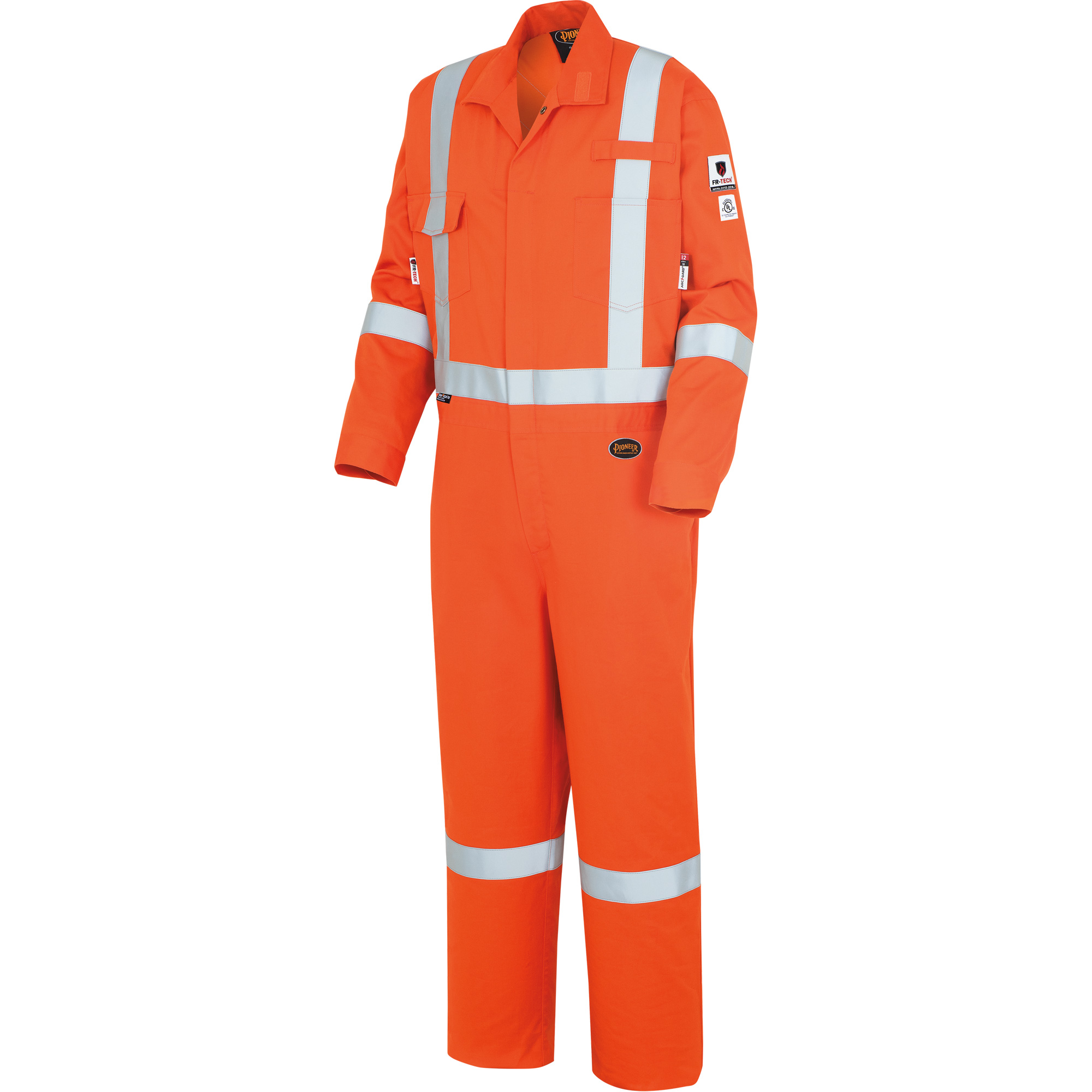 7708A Combines ignifuges et résistants aux arcs électriques à haute visibilité «The Rock» FR-TechMD, Taille 42, Orange haute visibilité, 10 cal/cm²