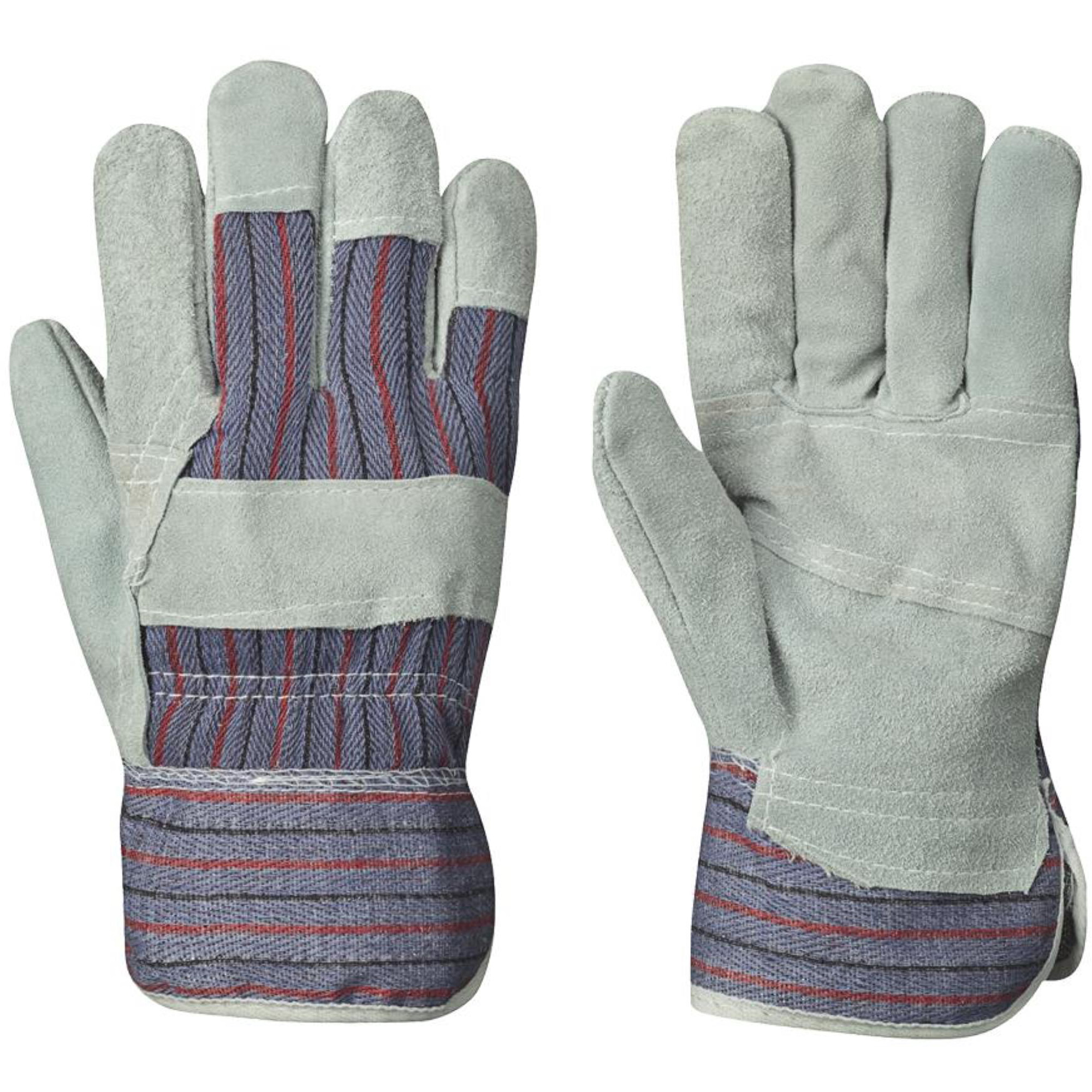 834 Gants d'ajusteur, Taille unique, Paume en Cuir de vache refendu
