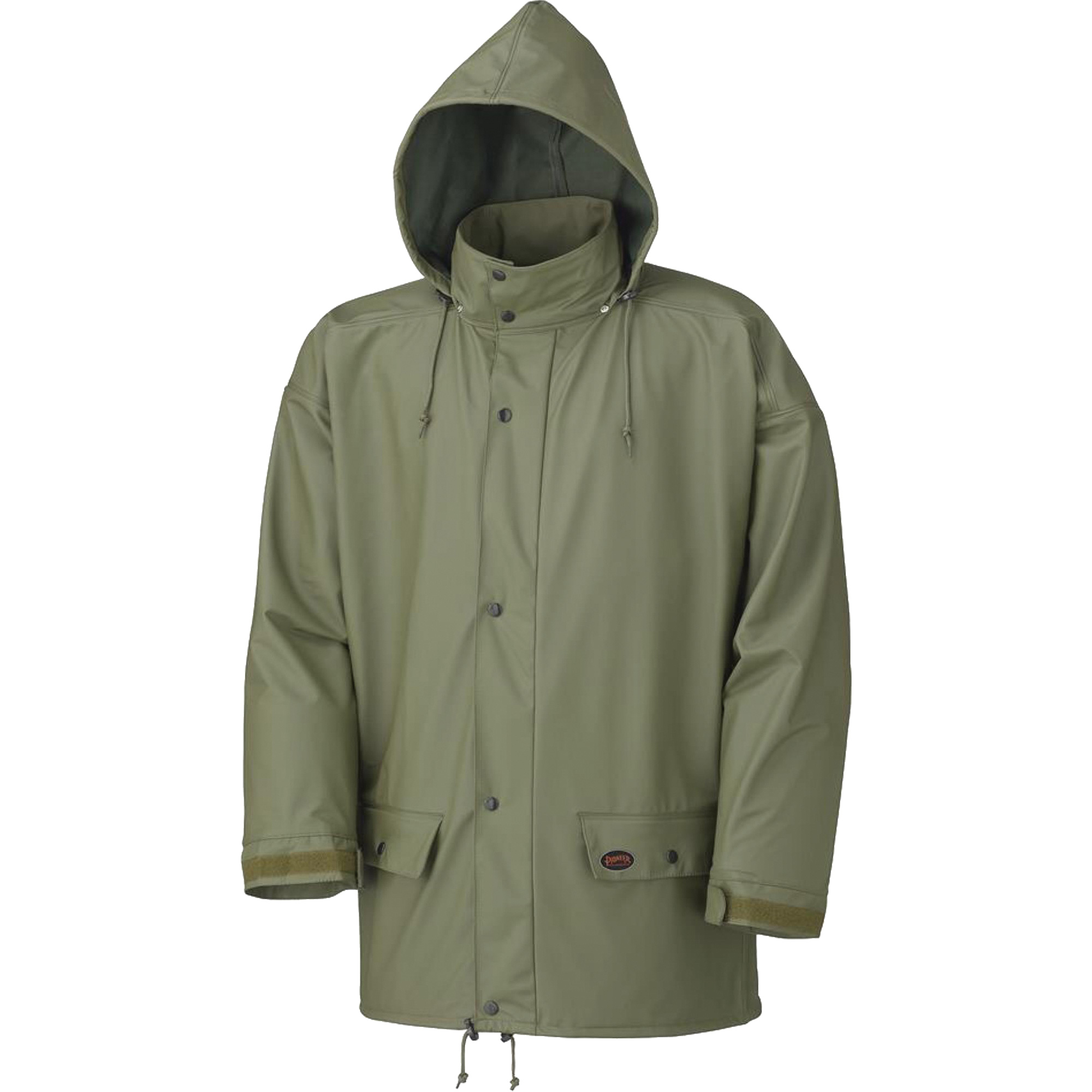 D7000 Veste imperméable extensible, Polyuréthane, 4T-Grand, Vert