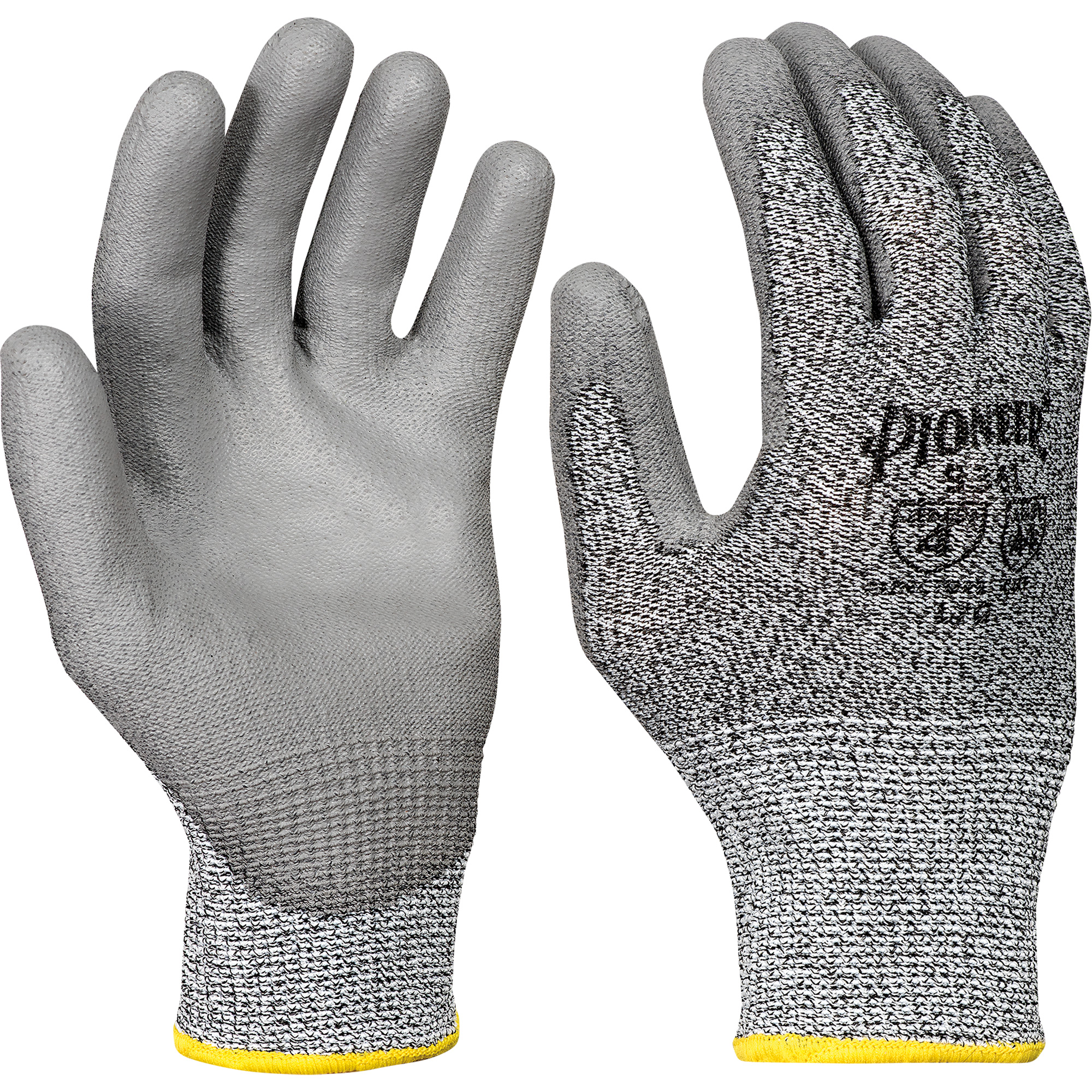 Gants résistant à la coupe, Taille Petit, Calibre 13, Revêtement Polyuréthane, ASTM ANSI niveau A4