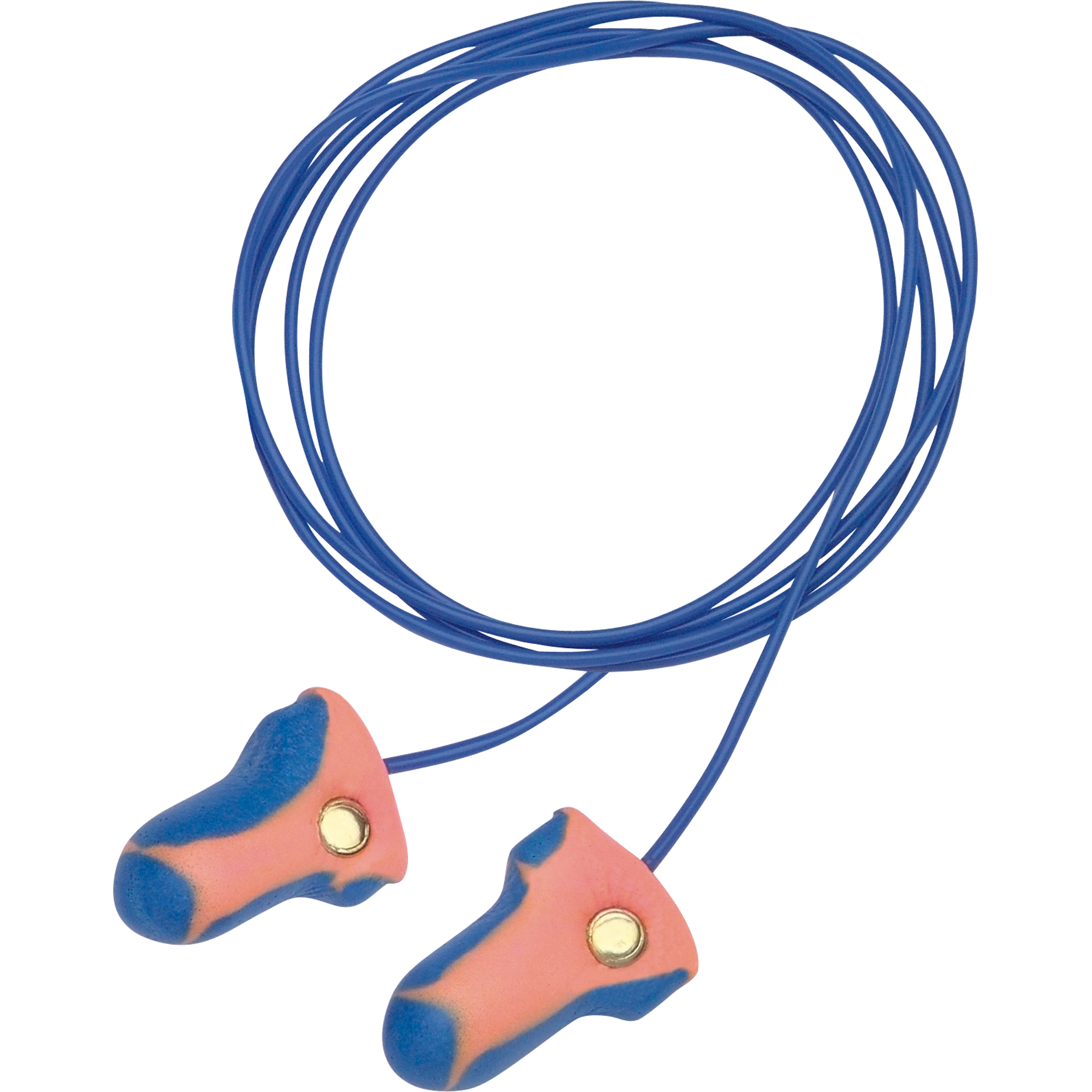 Bouchons d'oreilles détectables jetables Laser-TrakMC de Howard LeightMC, Paire - Sac en poly, Avec cordon