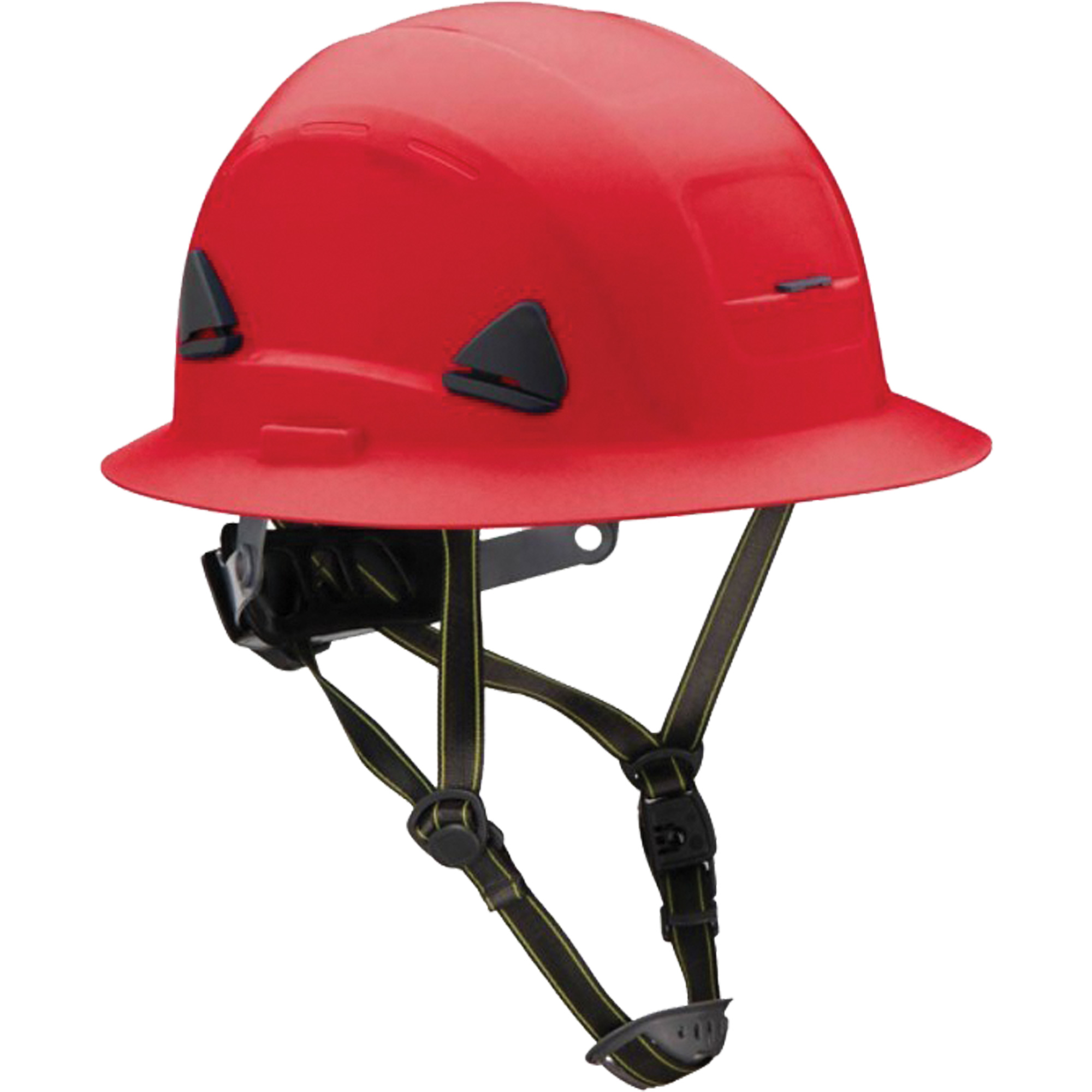 Casque Fibre Metal de style escalade avec bordure complète, Répond aux normes CSA type 2, Suspension Rochet, Non ventilé