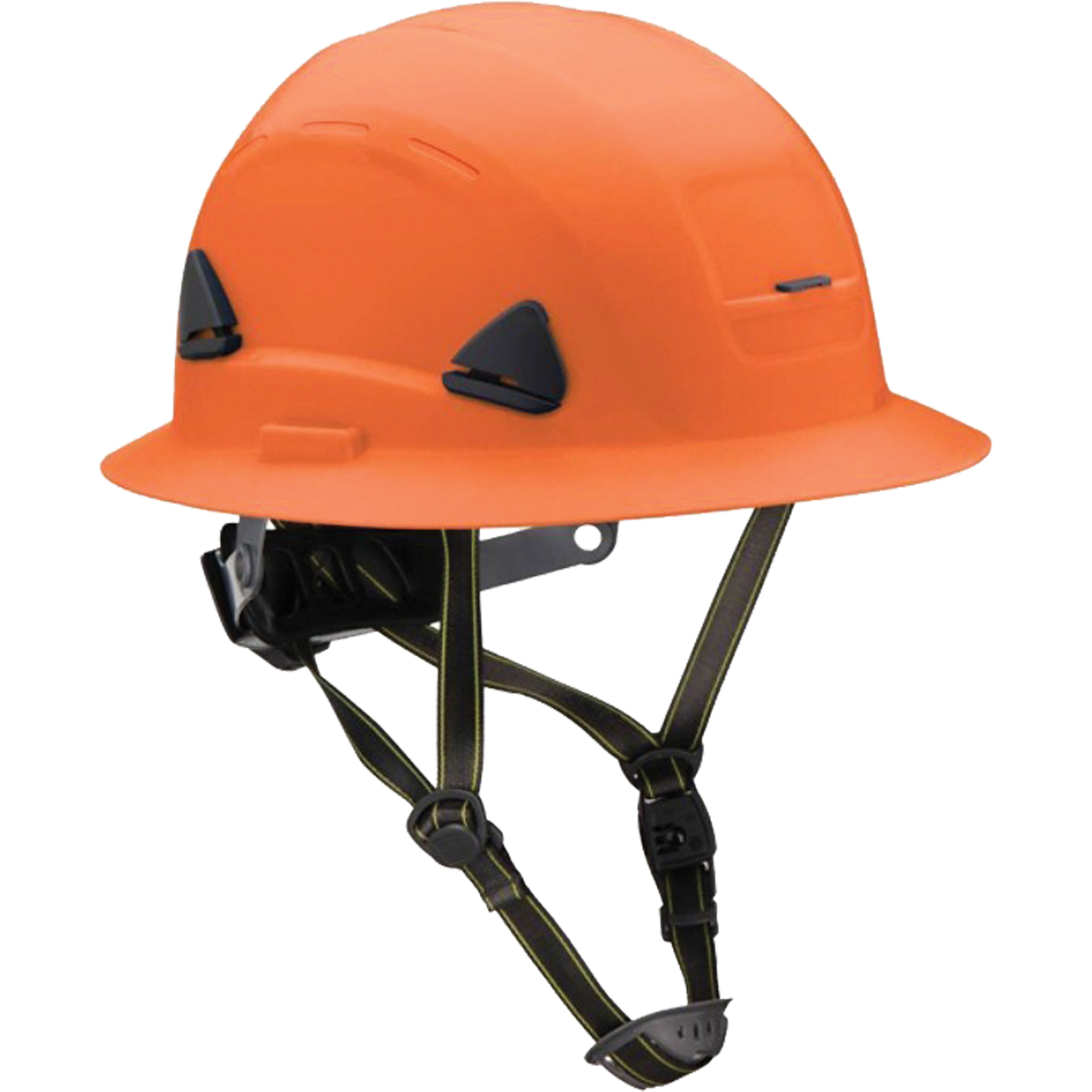Casque Fibre Metal de style escalade avec bordure complète, Répond aux normes CSA type 2, Suspension Rochet, Non ventilé