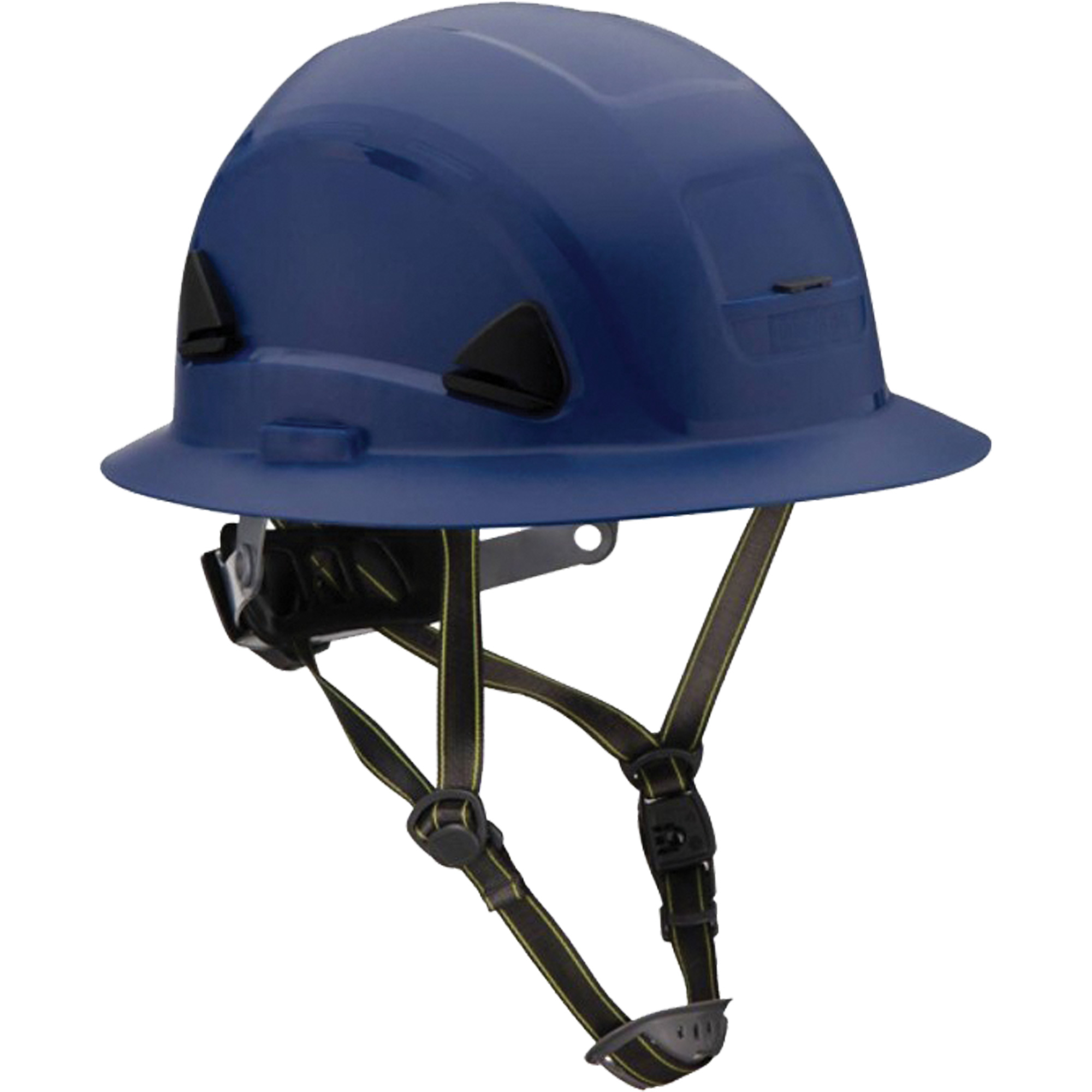 Casque Fibre Metal de style escalade avec bordure complète, Répond aux normes CSA type 2, Suspension Rochet, Non ventilé
