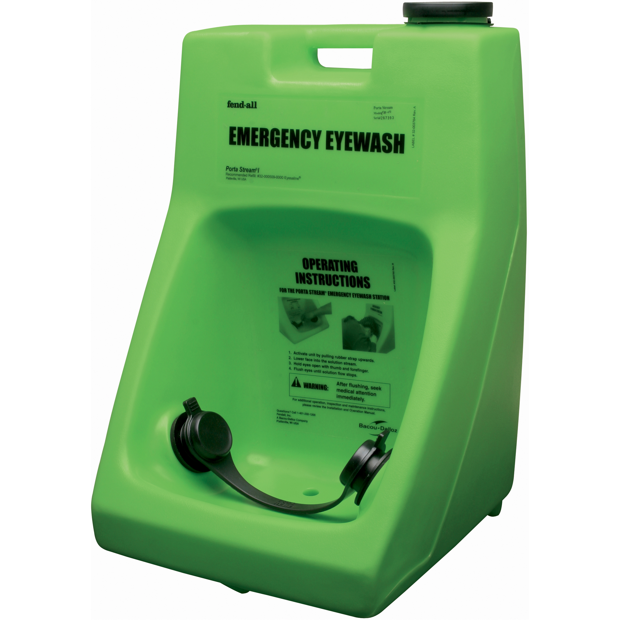 Douche oculaire Fendall Porta StreamMD I, Portatif