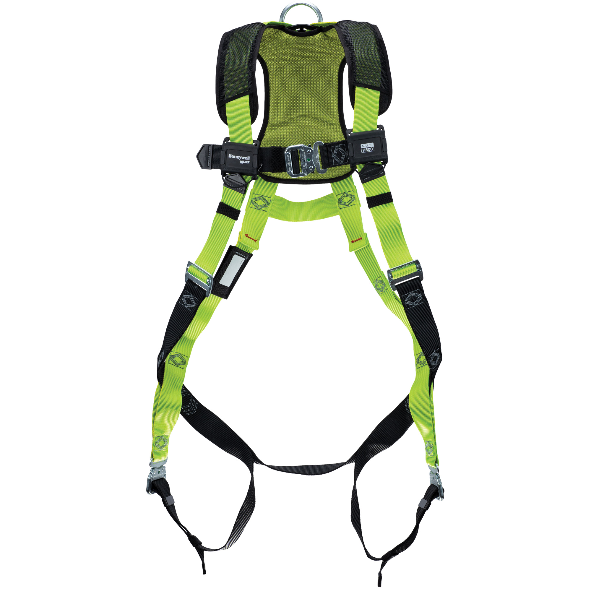 Harnais complet confortable pour l'industrie H500 MillerMD, Certifiée CSA, Classe A, Cap. 420 lb
