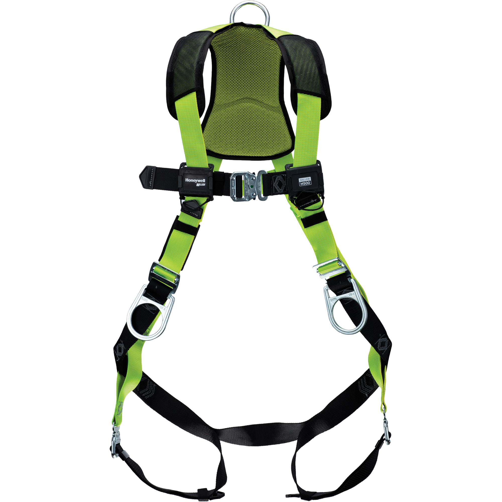 Harnais complet confortable pour l'industrie H500 MillerMD, Certifiée CSA, Classe AP, 2T-Grand, Cap. 420 lb