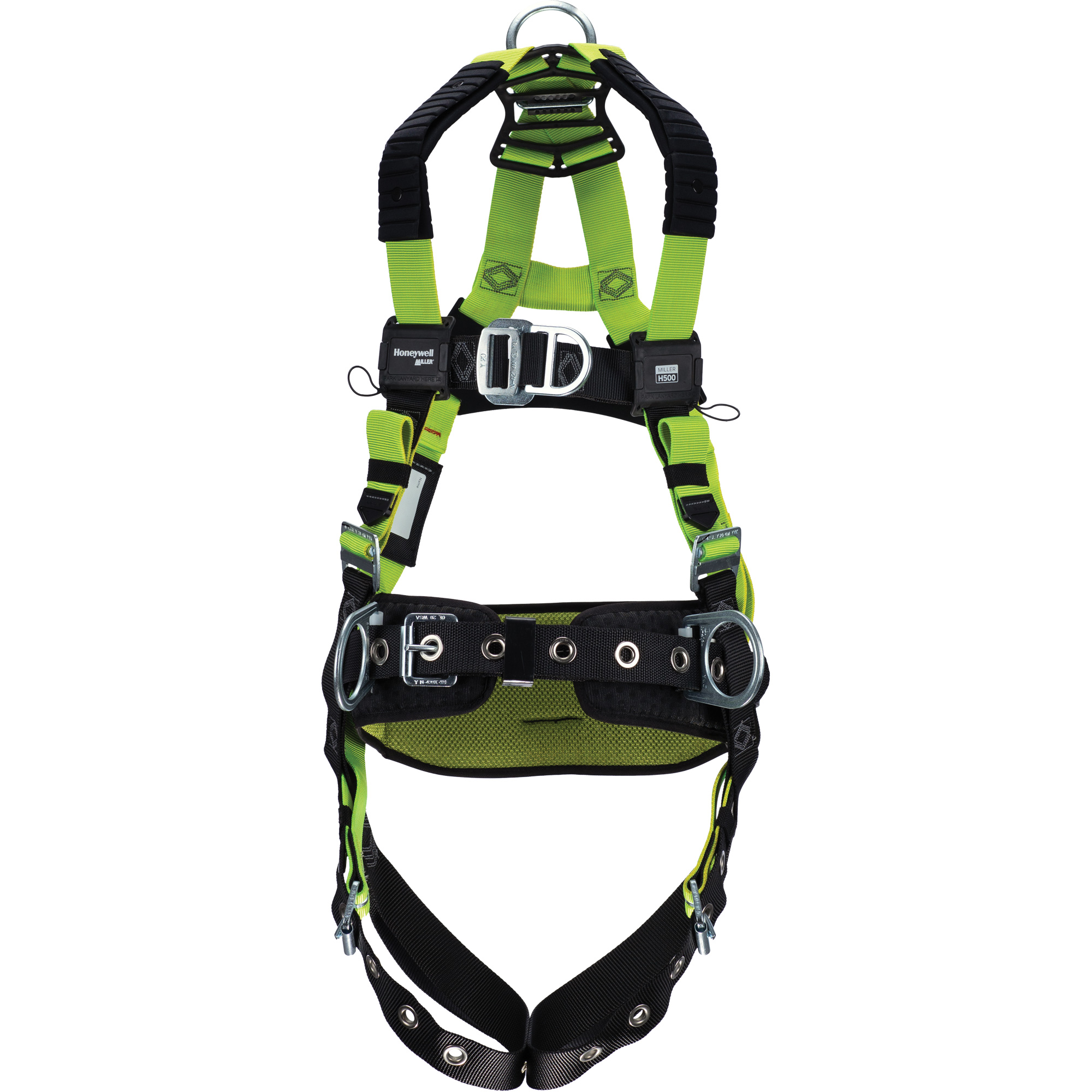 Harnais complet standard pour la construction modèle H500 MillerMD, Certifiée CSA, Classe ADLP, Moyen/Petit, Cap. 420 lb