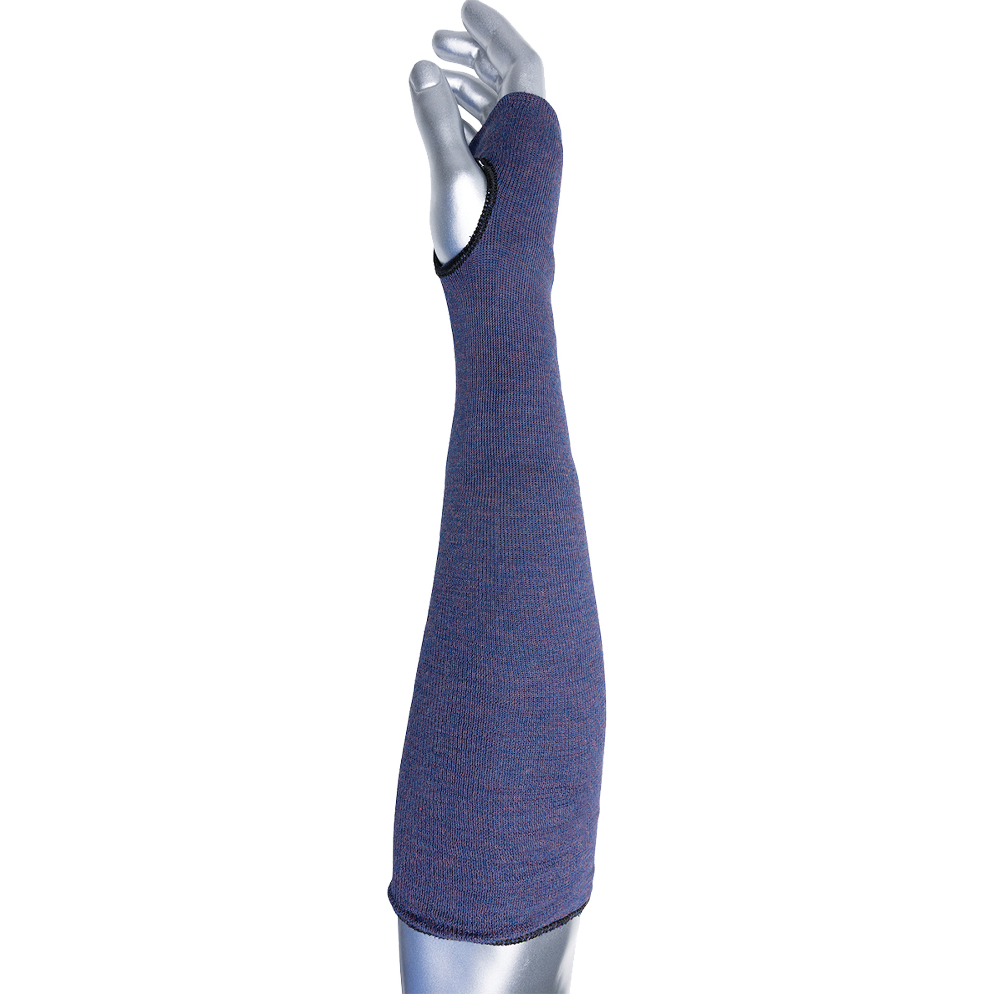 Manchette ASP à 2 plis avec trou pour pouce ECO SeriesMC Kut GardMD, Aramide, 24", ASTM ANSI niveau A3, Mauve