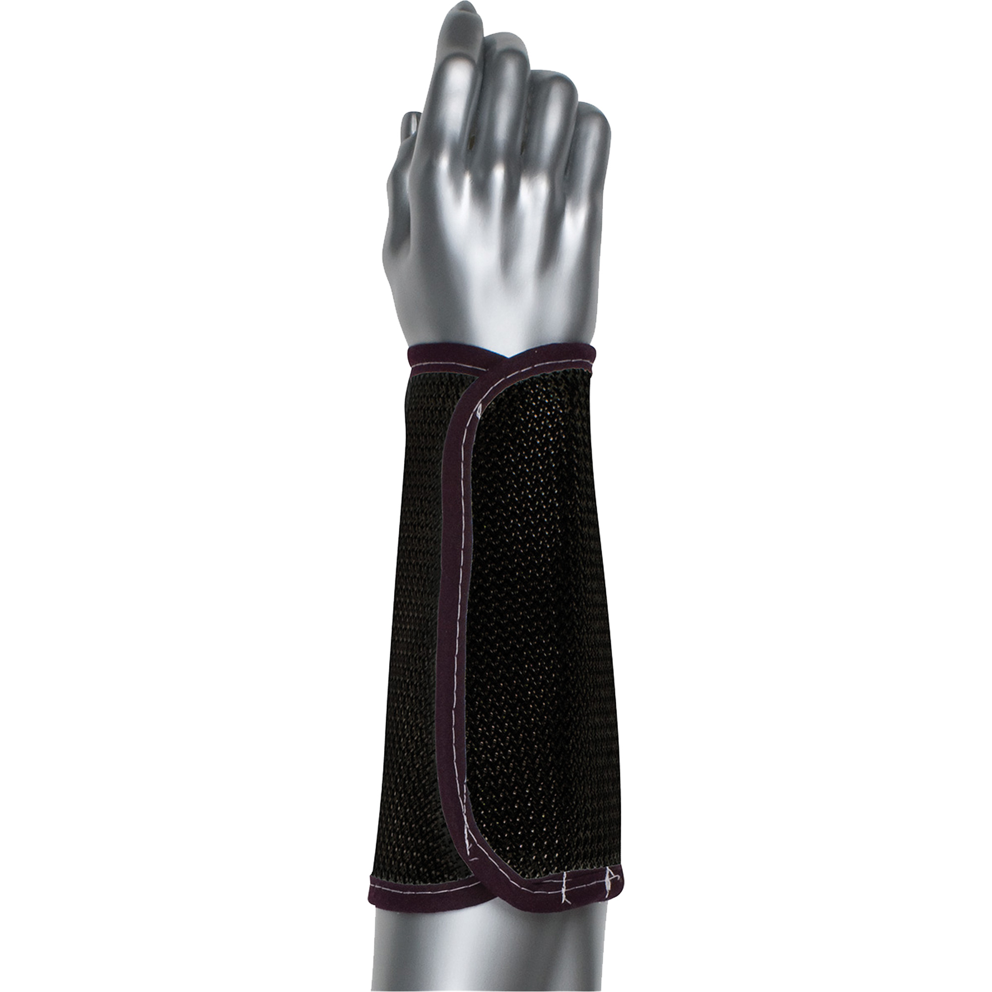 Manchette en maille de canne à double épaisseur Kut GardMD, Nylon, 9", ASTM ANSI niveau A4, Noir