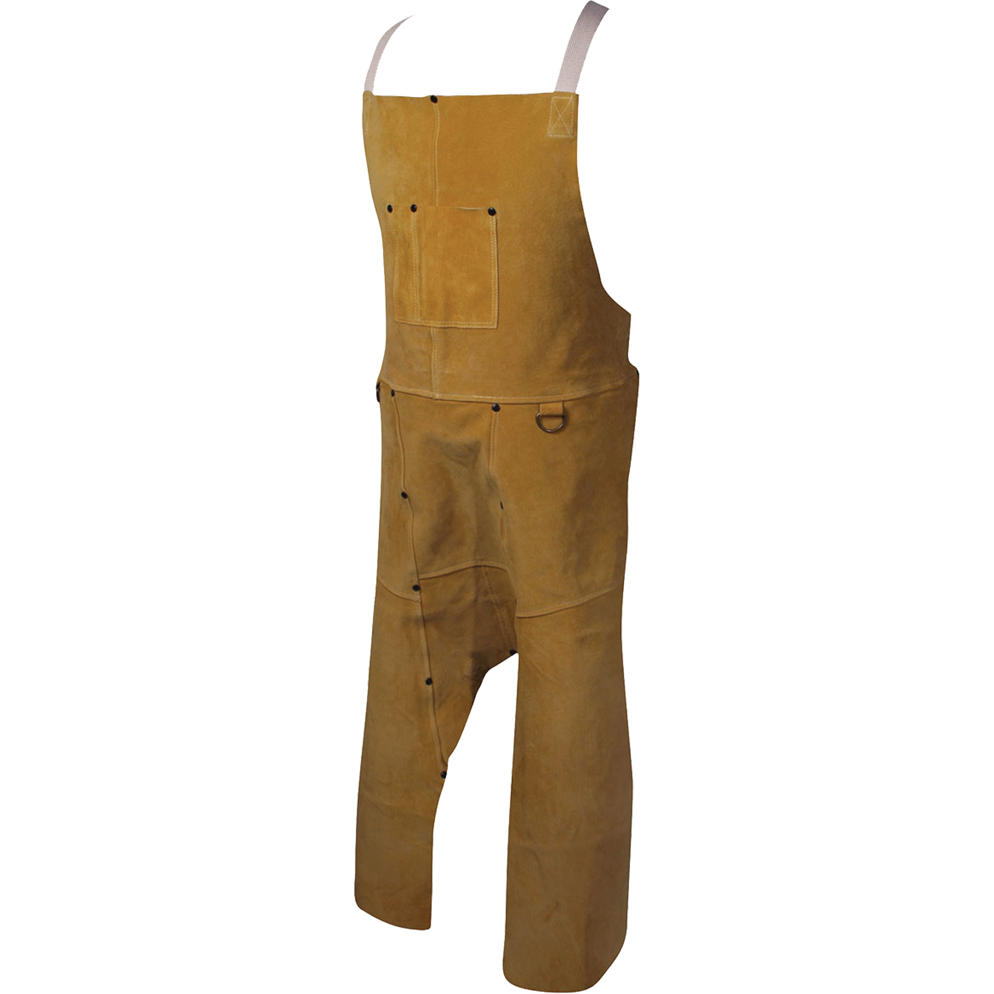 Tablier CaimanMD BoarhideMC, Salopette à jambes fendues, 42" lo, Brun