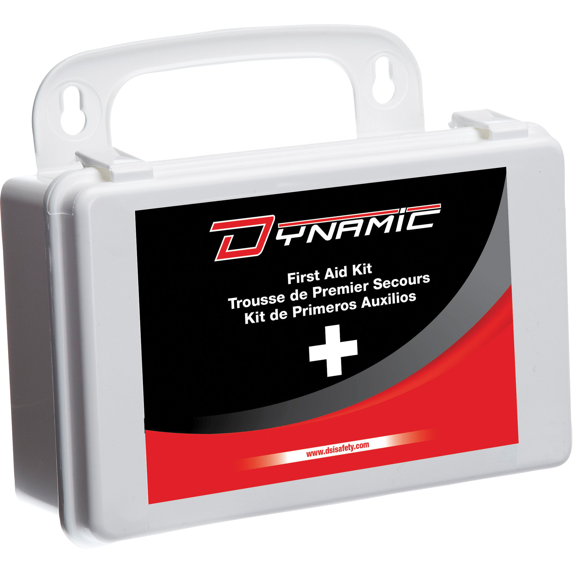 Trousse de premiers soins pour bateau de pêche DynamicMC, Dispositif médical Classe 1, Boîte en plastique