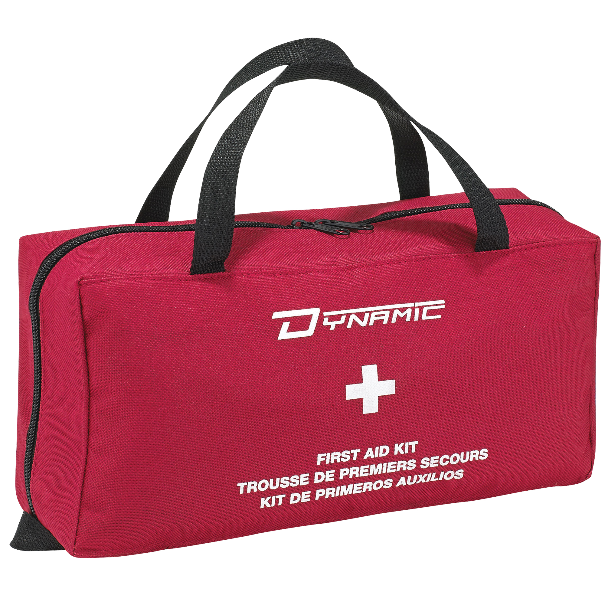Trousse de premiers soins de luxe pour la maison DynamicMC, Dispositif médical Classe 1, Sac en nylon